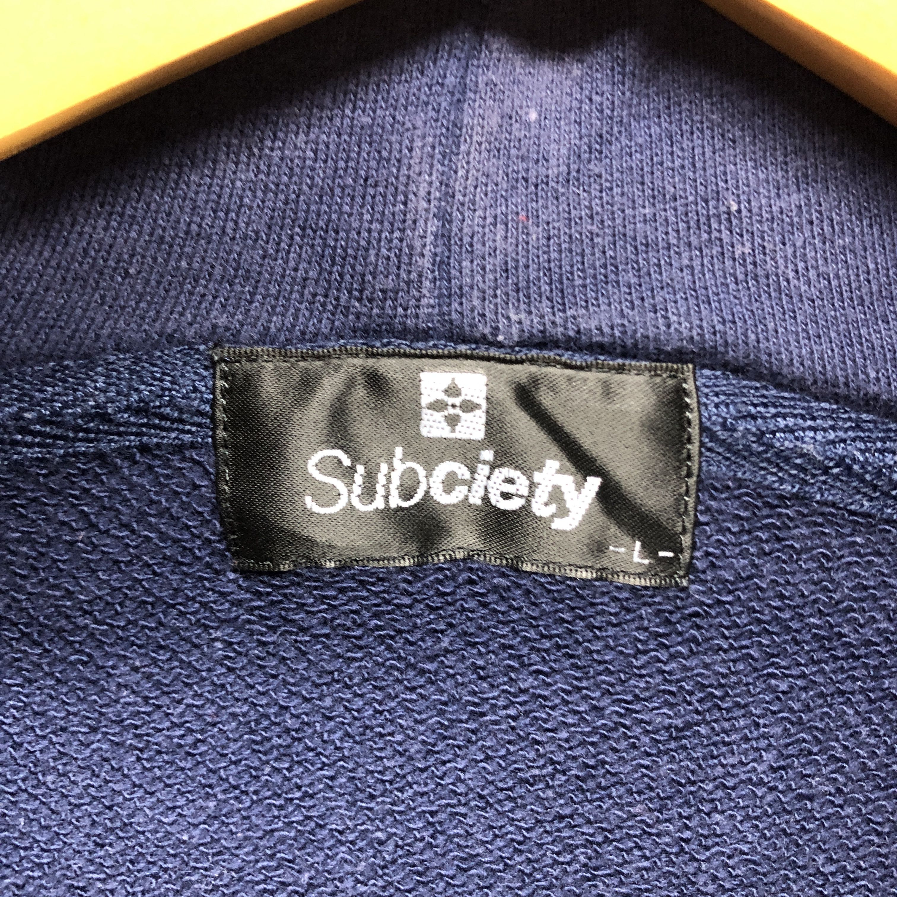 Japanese Brand SUBCIETY Hoodie Pullover #2664-95 Size US S / EU 44-46 / 1 - 5 Thumbnail