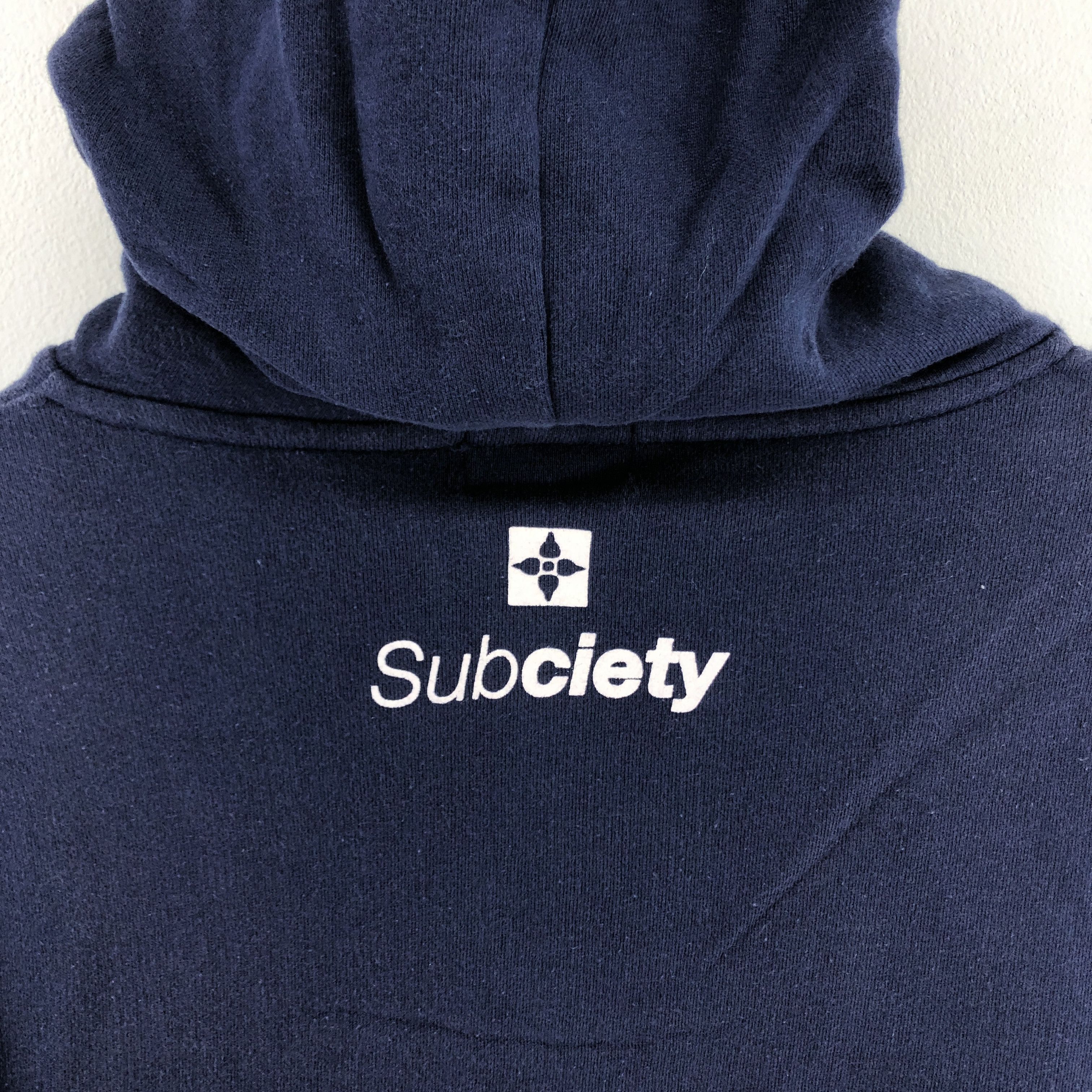 Japanese Brand SUBCIETY Hoodie Pullover #2664-95 Size US S / EU 44-46 / 1 - 8 Thumbnail