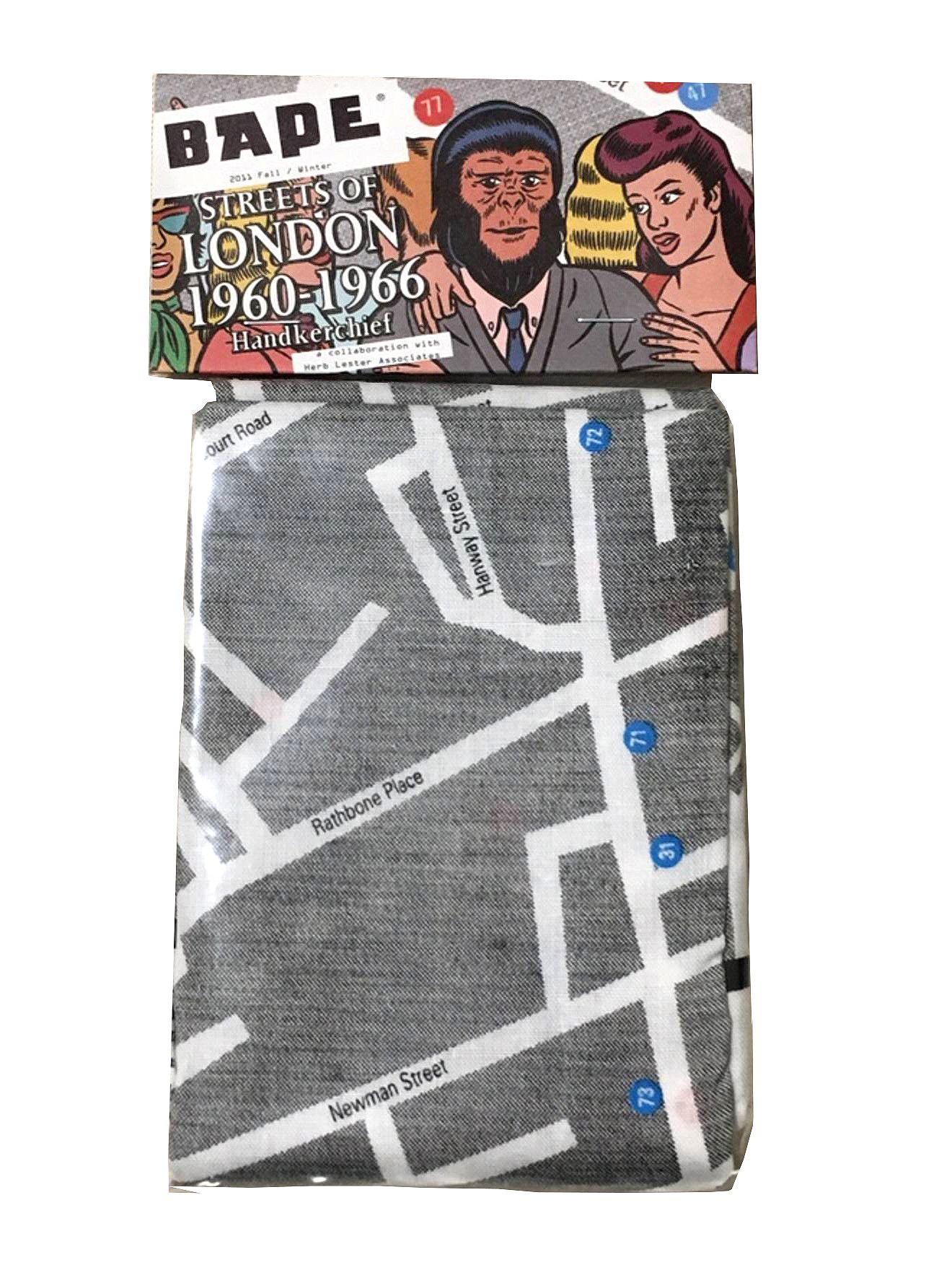 Bape DS! Streets Of London Handkerchief Very Ape UK Union Jack Size ONE SIZE - 1 Thumbnail