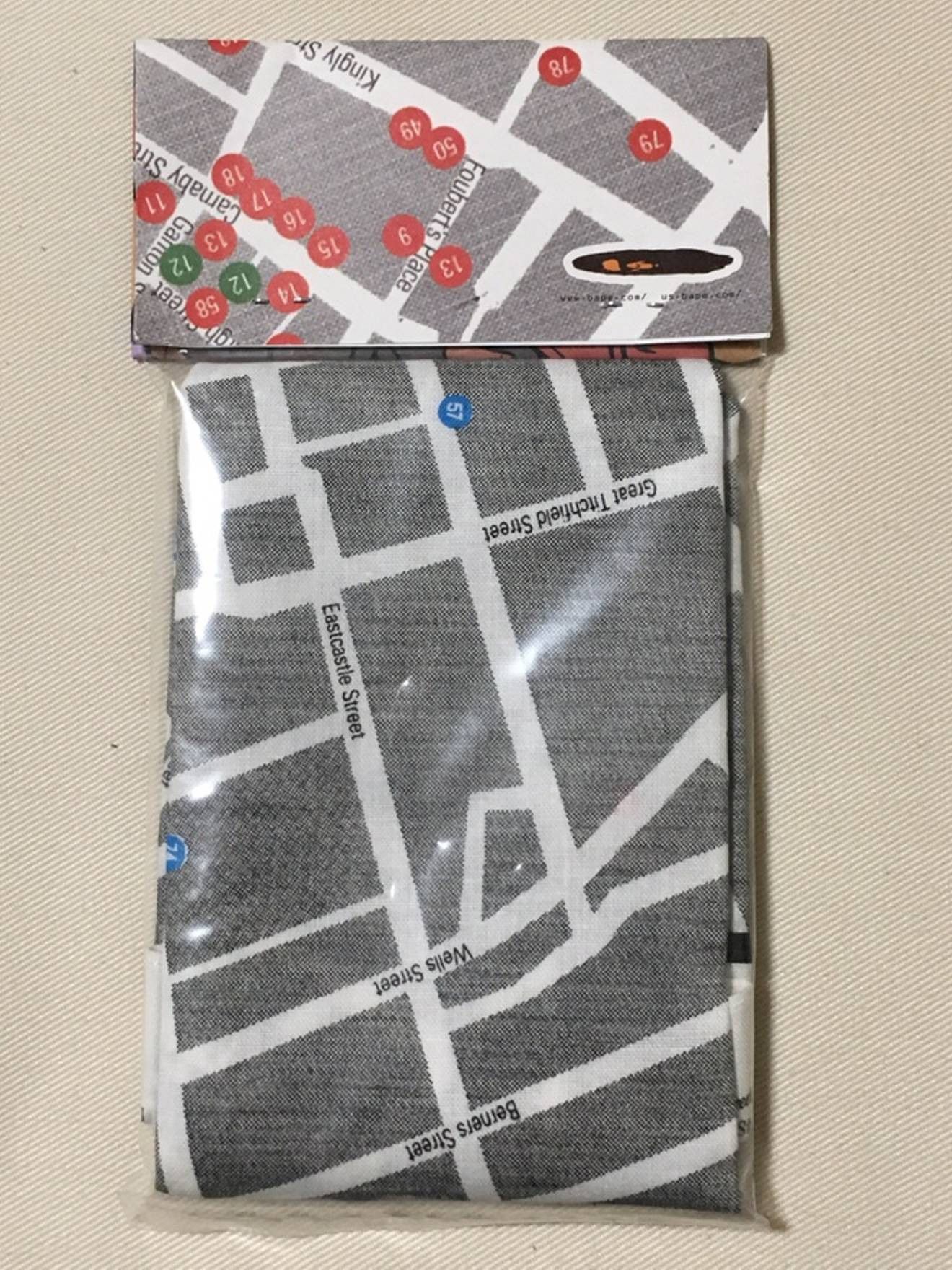 Bape DS! Streets Of London Handkerchief Very Ape UK Union Jack Size ONE SIZE - 5 Thumbnail