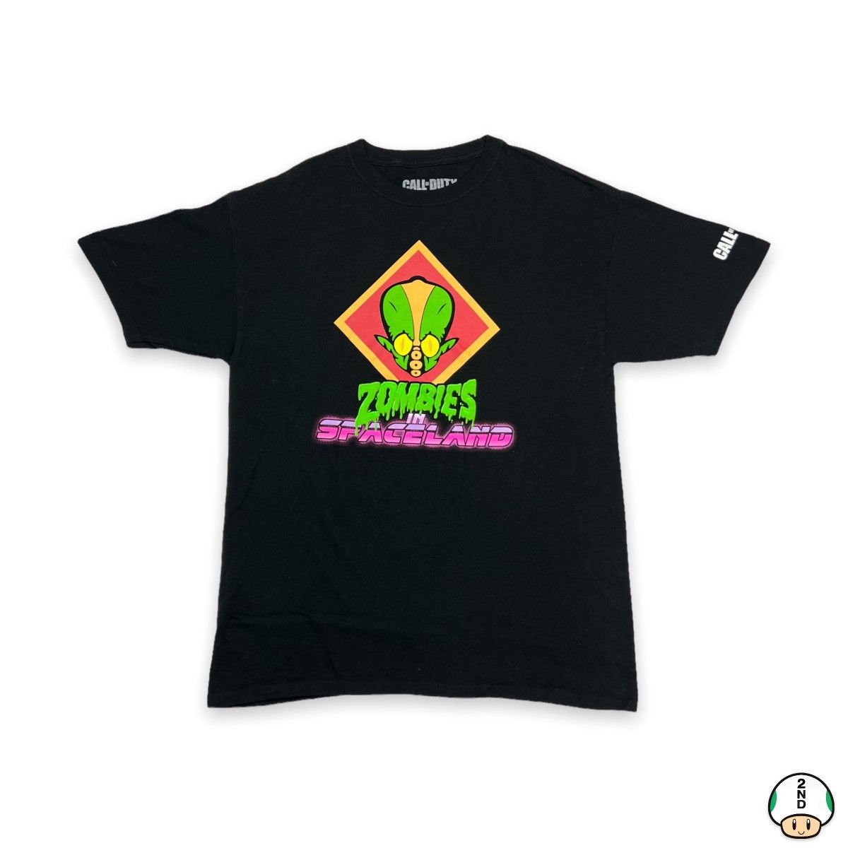 Playstation × Vintage × Xbox 360 2016 Call of Duty Zombies In Spaceland ...