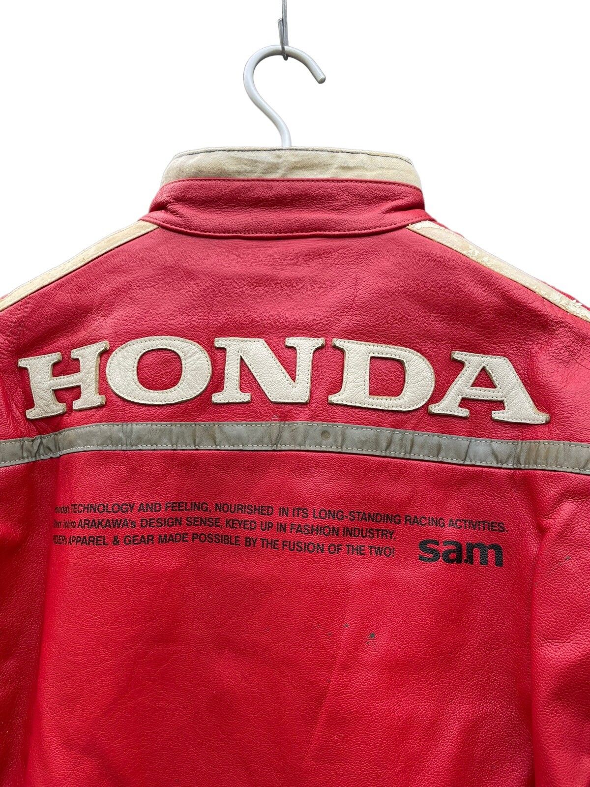 Honda Honda Leather Riding Jacket Size US L / EU 52-54 / 3 - 6 Thumbnail
