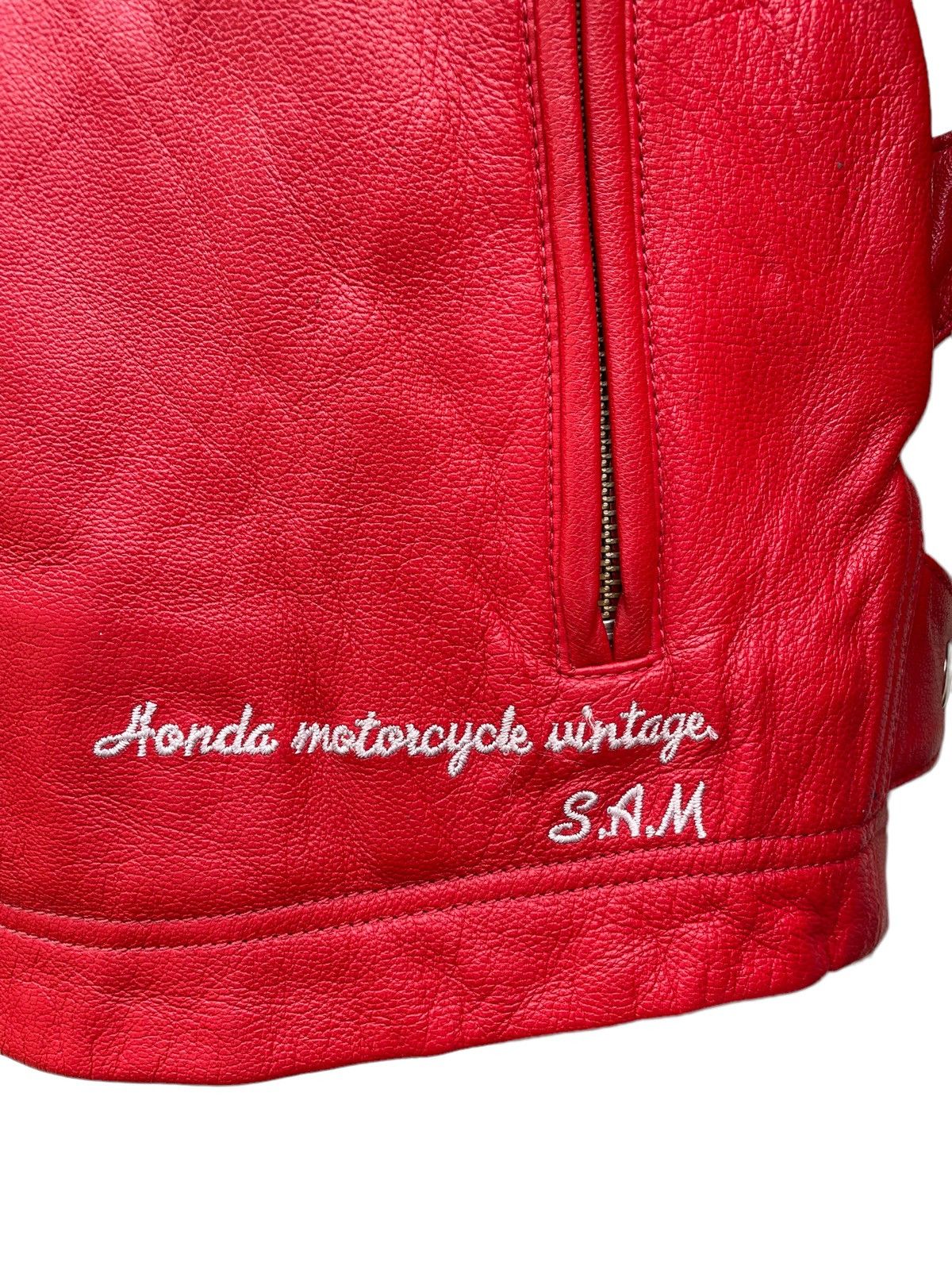 Honda Honda Leather Riding Jacket Size US L / EU 52-54 / 3 - 4 Thumbnail