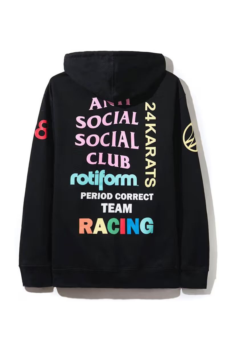 Authentic Assc Anti Social Social Club Ed Hardy Hoodie Authentic