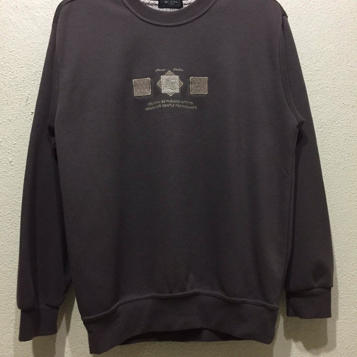 Japanese Brand × Vintage Vintage Mc Nine Sweatshirt size L Size US L / EU 52-54 / 3 - 1 Thumbnail