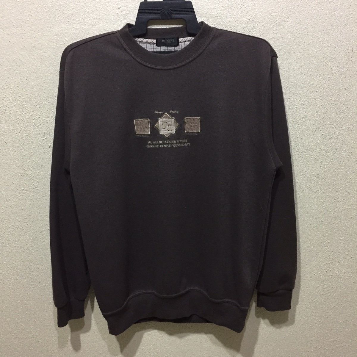 Japanese Brand × Vintage Vintage Mc Nine Sweatshirt size L Size US L / EU 52-54 / 3 - 4 Thumbnail