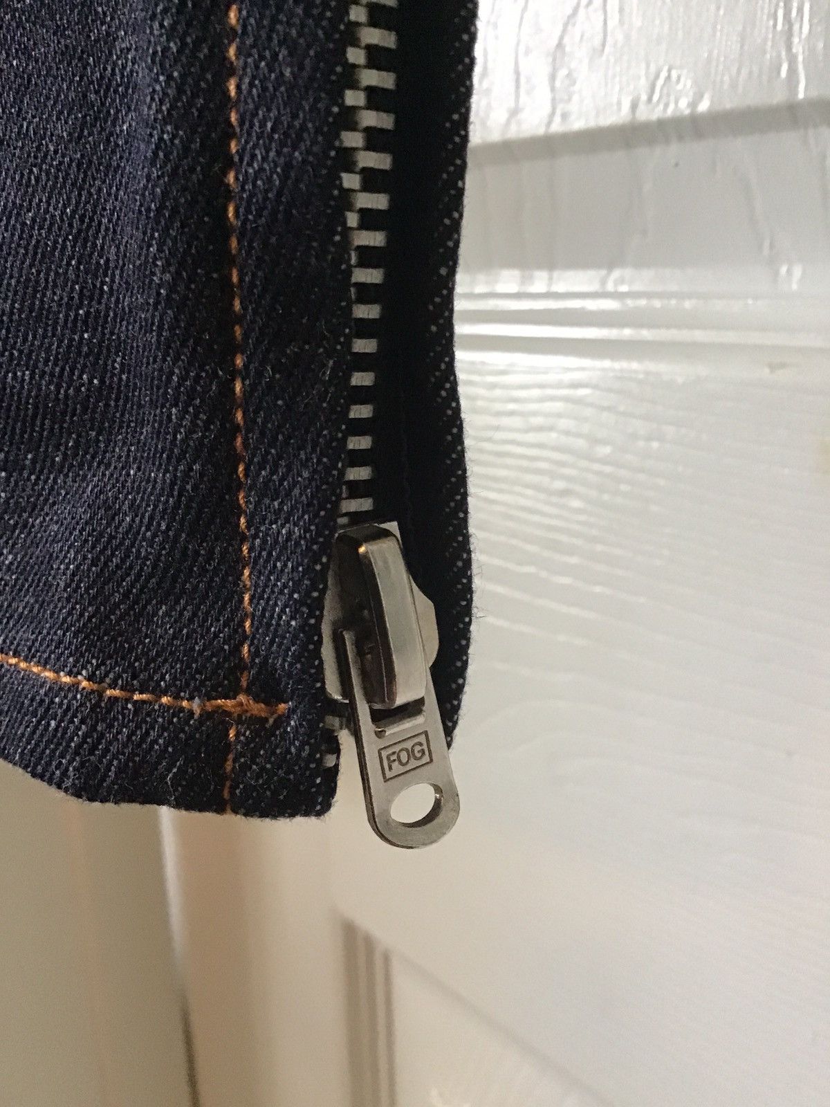 Fear of God ESSENTIALS Fear of God Raw Japanese denim jean (sz 28) Size US 28 / EU 44 - 7 Thumbnail