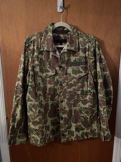 Men's Camouflage-Print Flight Shirt Jacket