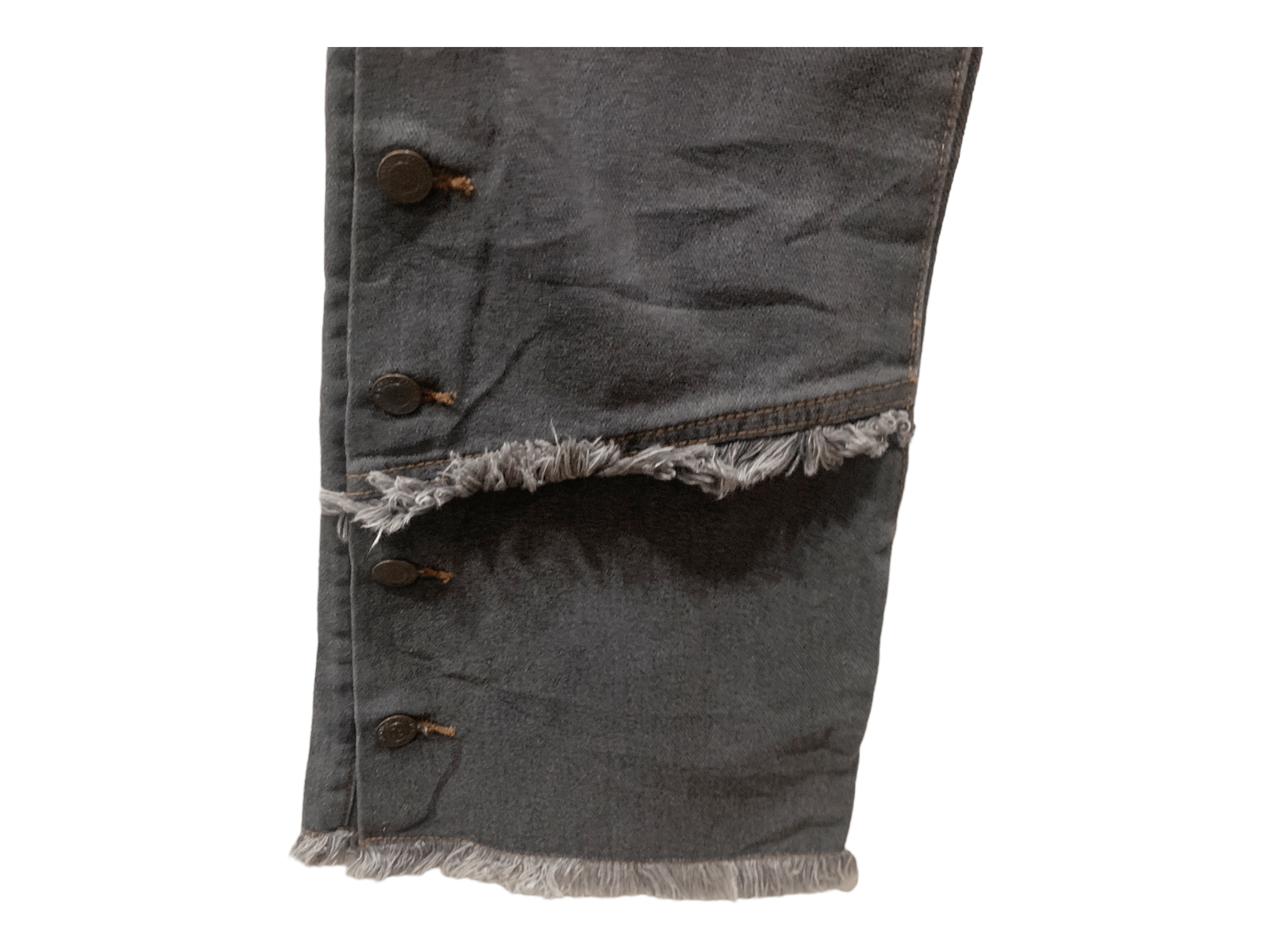 Kansai Yamamoto Kansai Yamamoto Bootcut Distressed Jeans Japanese Designer Size US 28 / EU 44 - 11 Thumbnail