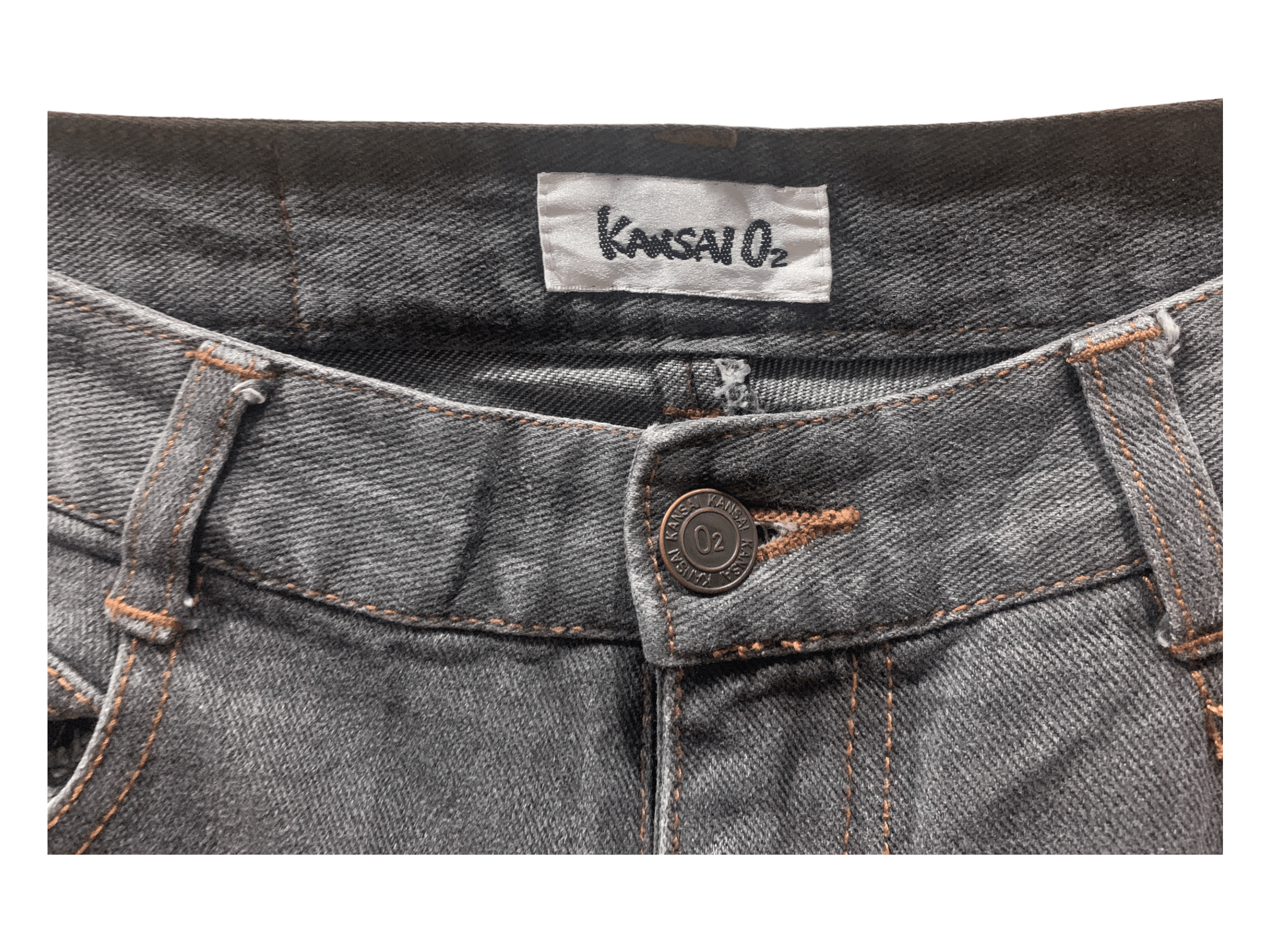 Kansai Yamamoto Kansai Yamamoto Bootcut Distressed Jeans Japanese Designer Size US 28 / EU 44 - 9 Thumbnail