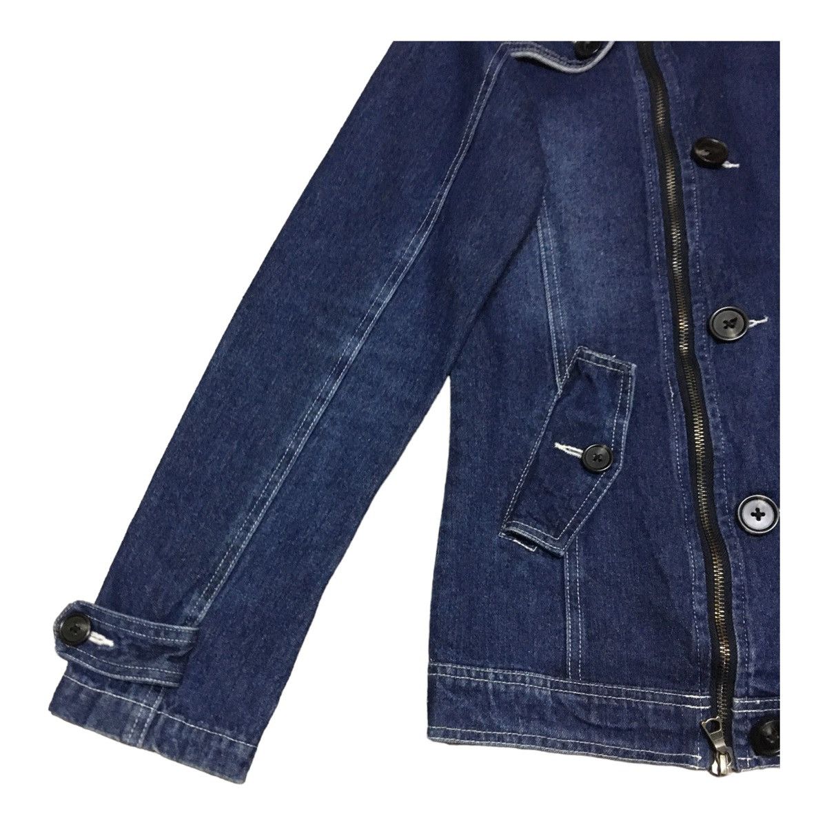 14th Addiction × Le Grande Bleu (L.G.B.) × semanticdesign Rare Design Vintage Brand Semantic Design Denim Jacket 1990s Size US M / EU 48-50 / 2 - 5 Thumbnail