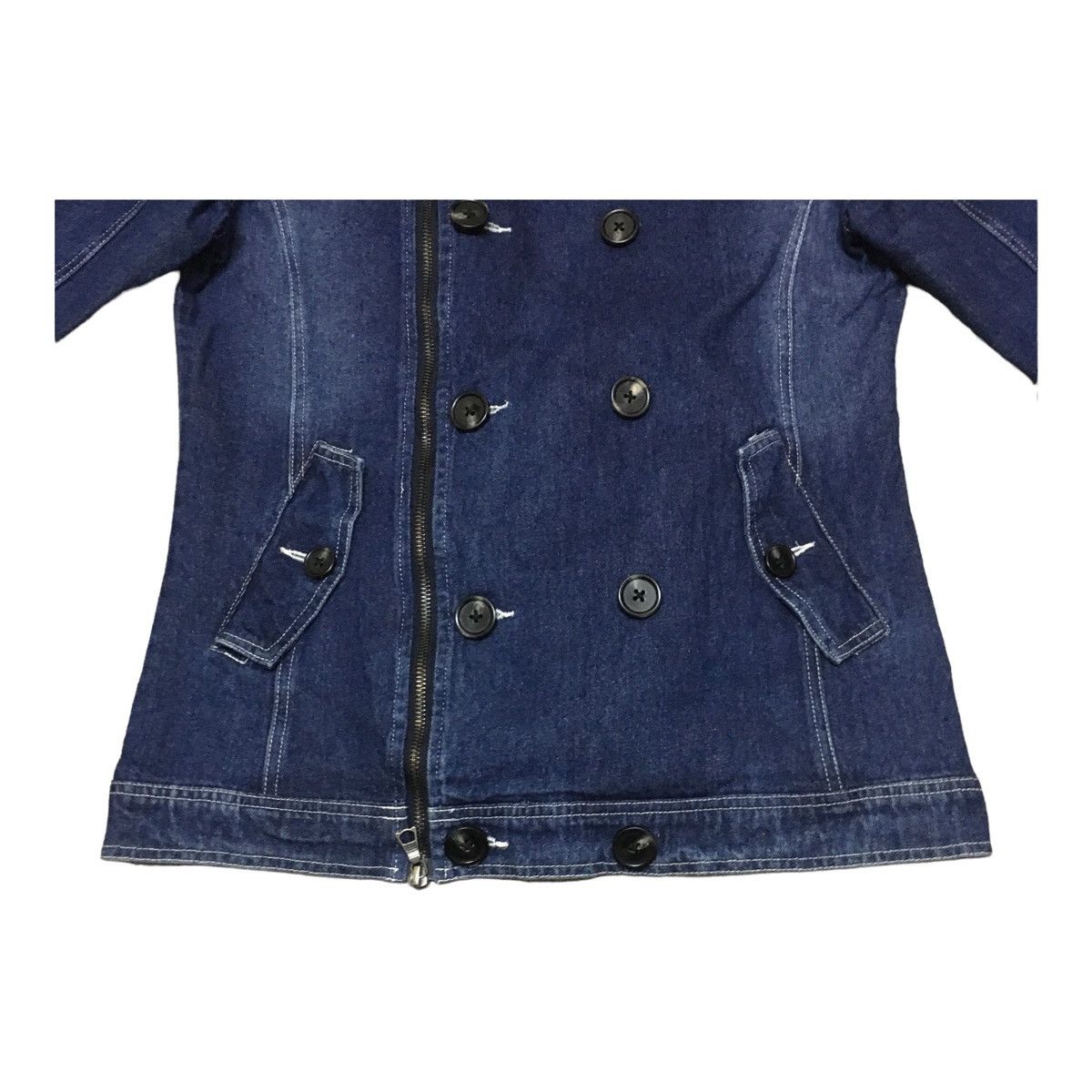 14th Addiction × Le Grande Bleu (L.G.B.) × semanticdesign Rare Design Vintage Brand Semantic Design Denim Jacket 1990s Size US M / EU 48-50 / 2 - 7 Thumbnail
