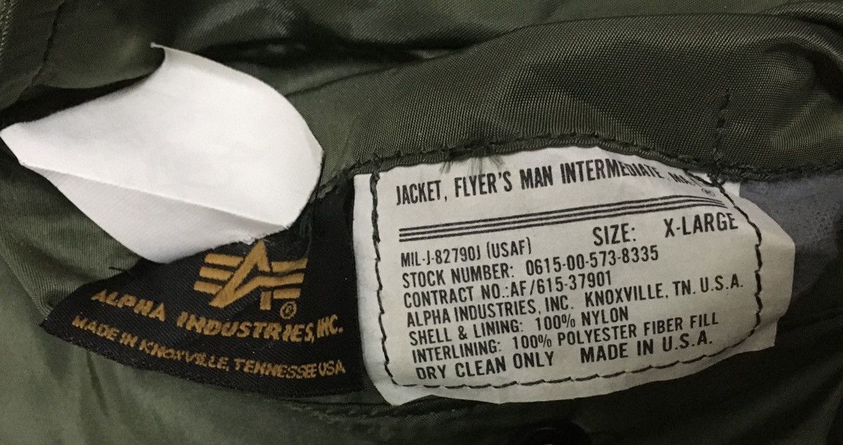Alpha Industries Vintage Brand Alpha Industries X Movie Bomber Jacket 1990s Size US XL / EU 56 / 4 - 8 Thumbnail