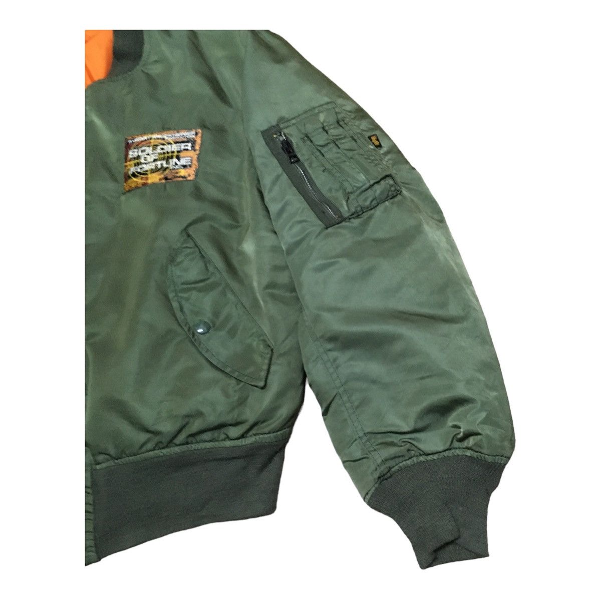 Alpha Industries Vintage Brand Alpha Industries X Movie Bomber Jacket 1990s Size US XL / EU 56 / 4 - 3 Thumbnail