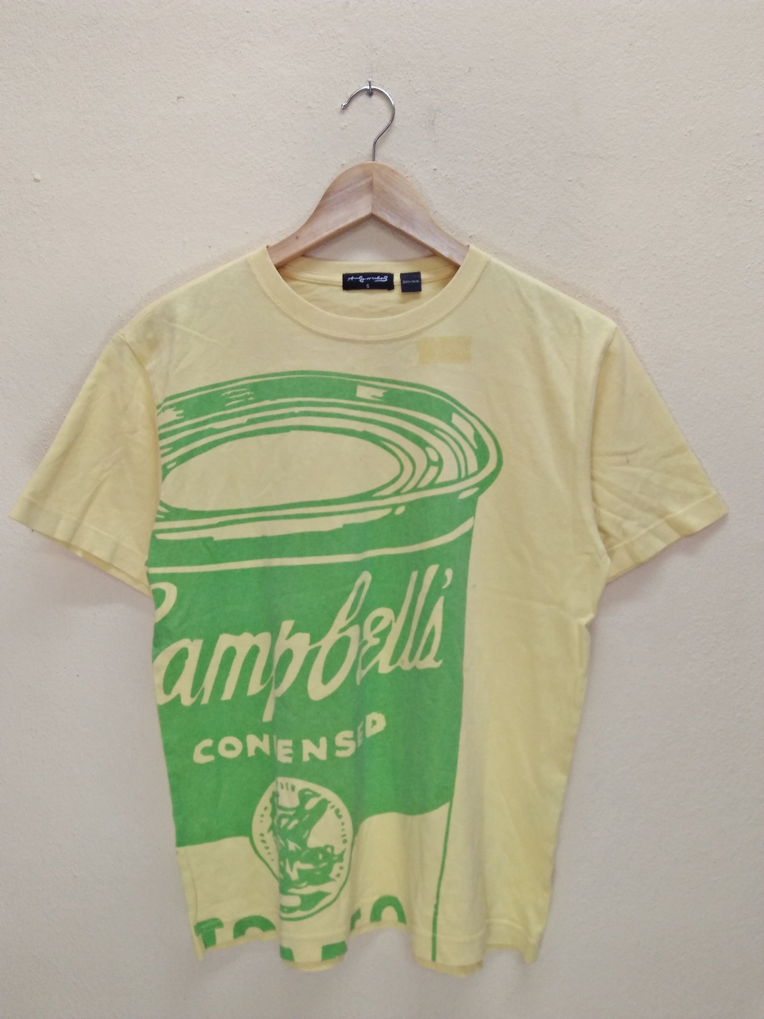 Andy Warhol ANDY WARHOAL X Campbell Soup Company Can Big Logo Tee Size US S / EU 44-46 / 1 - 1 Thumbnail