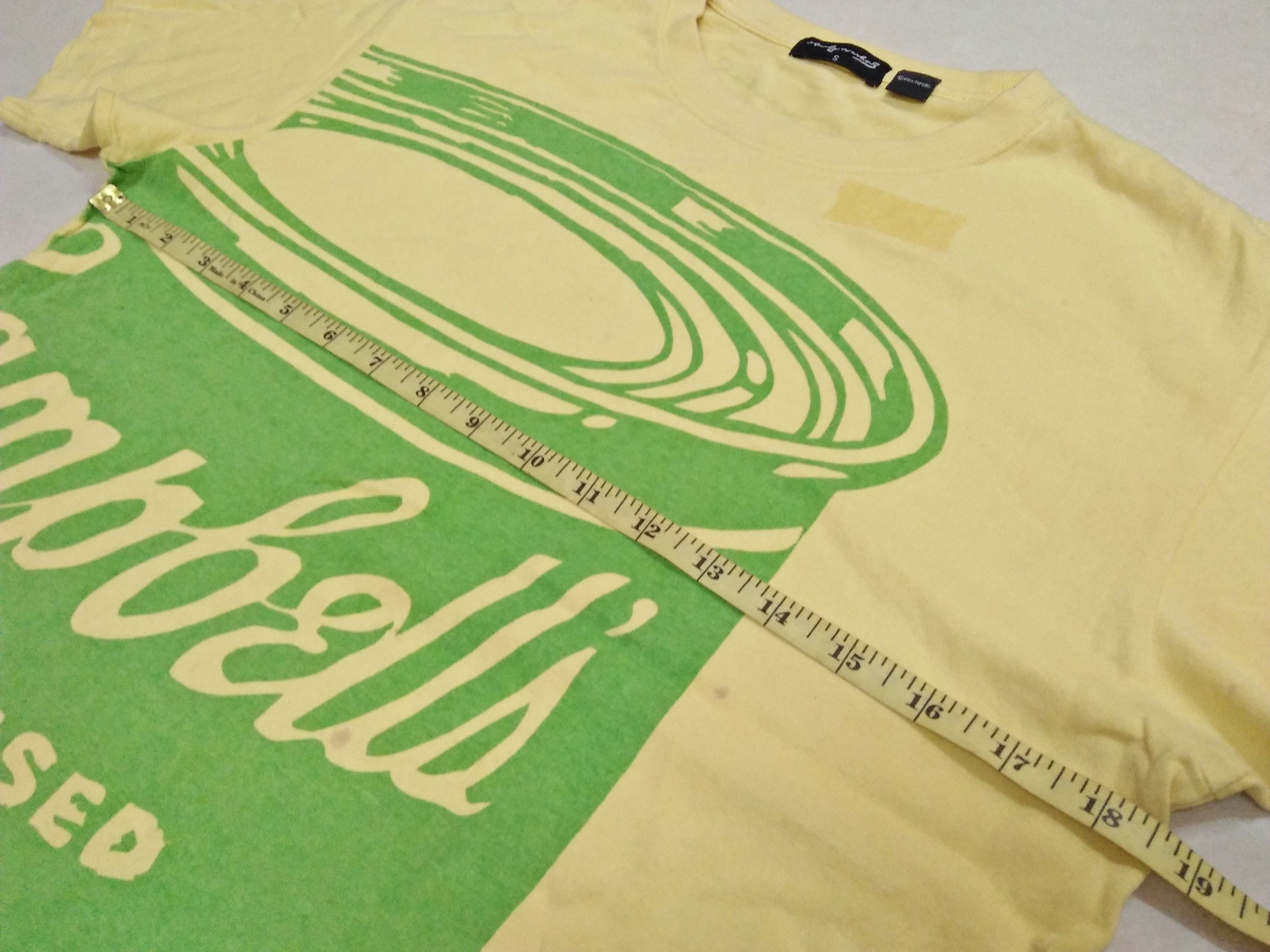 Andy Warhol ANDY WARHOAL X Campbell Soup Company Can Big Logo Tee Size US S / EU 44-46 / 1 - 5 Thumbnail