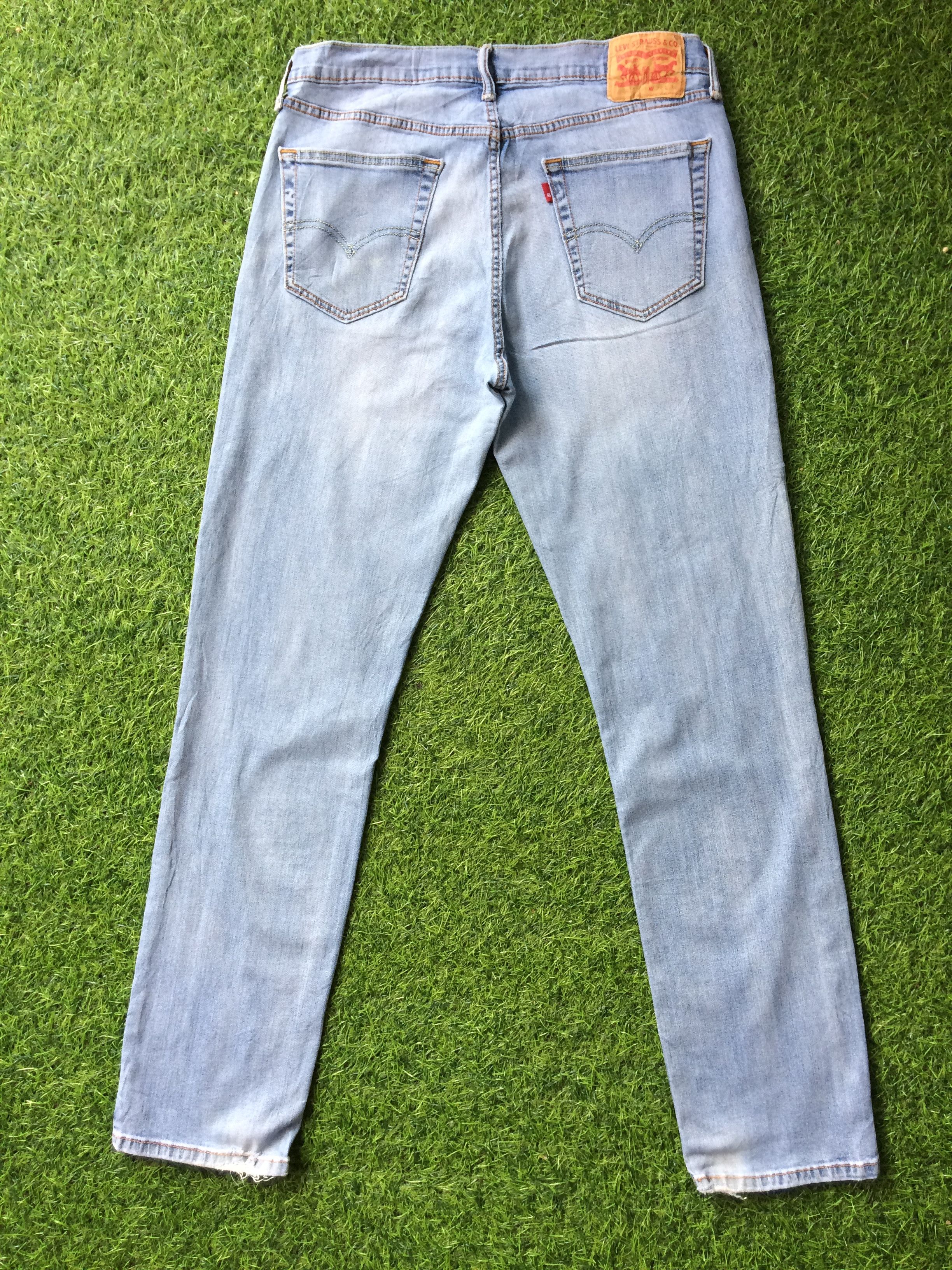 Levi's Vintage Distressed Levis 541 Jeans #B-674 Size US 32 / EU 48 - 2 Thumbnail