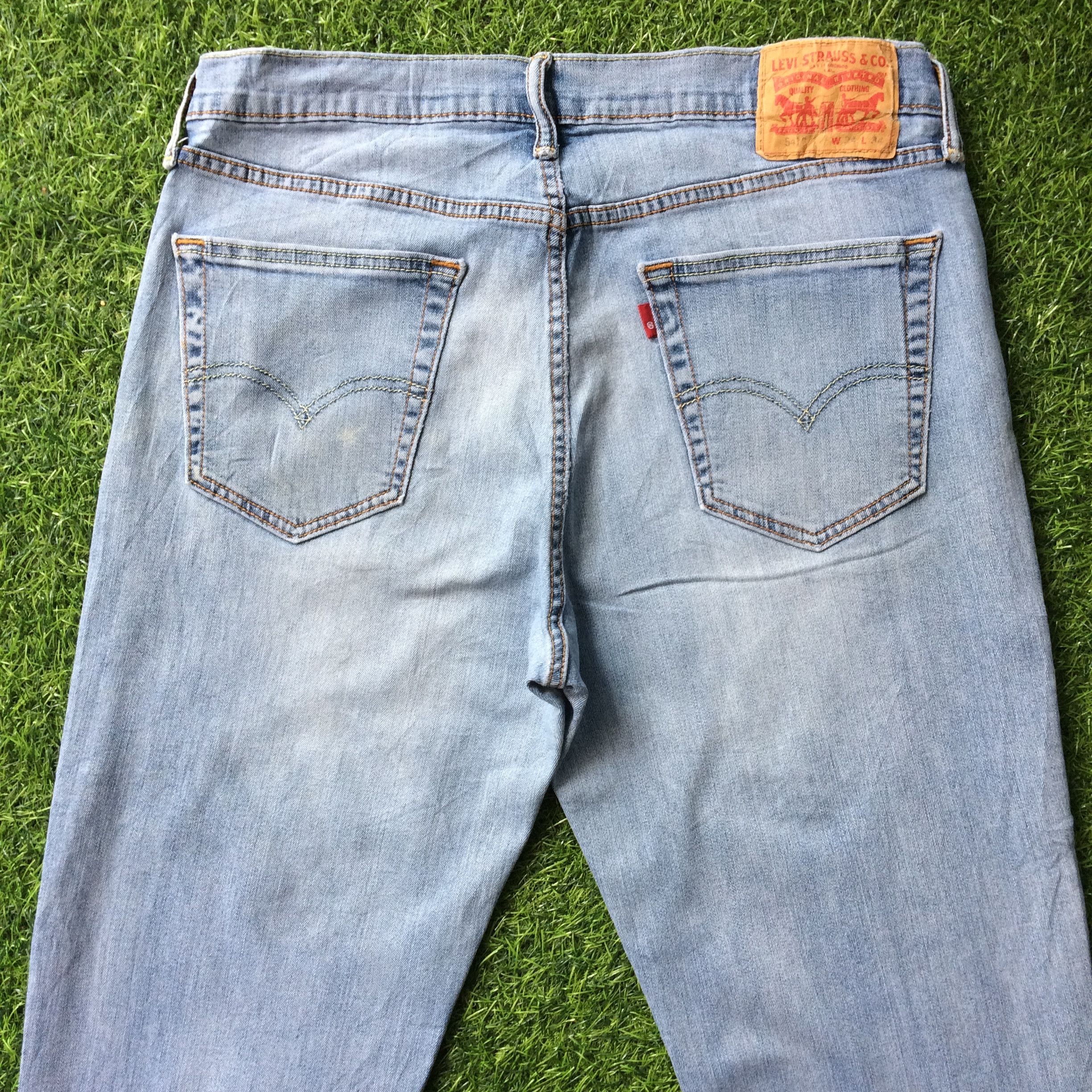 Levi's Vintage Distressed Levis 541 Jeans #B-674 Size US 32 / EU 48 - 4 Thumbnail