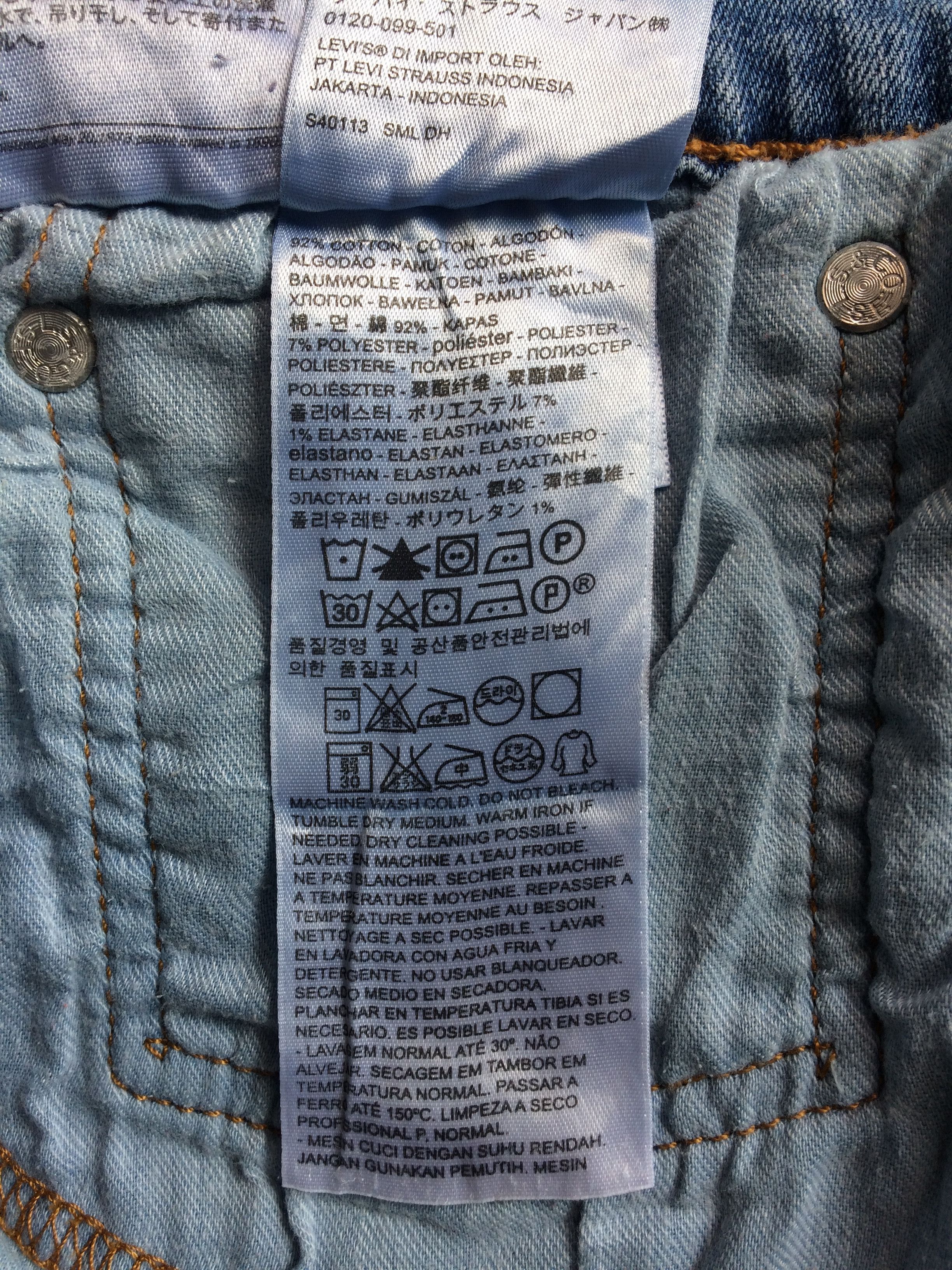 Levi's Vintage Distressed Levis 541 Jeans #B-674 Size US 32 / EU 48 - 12 Thumbnail