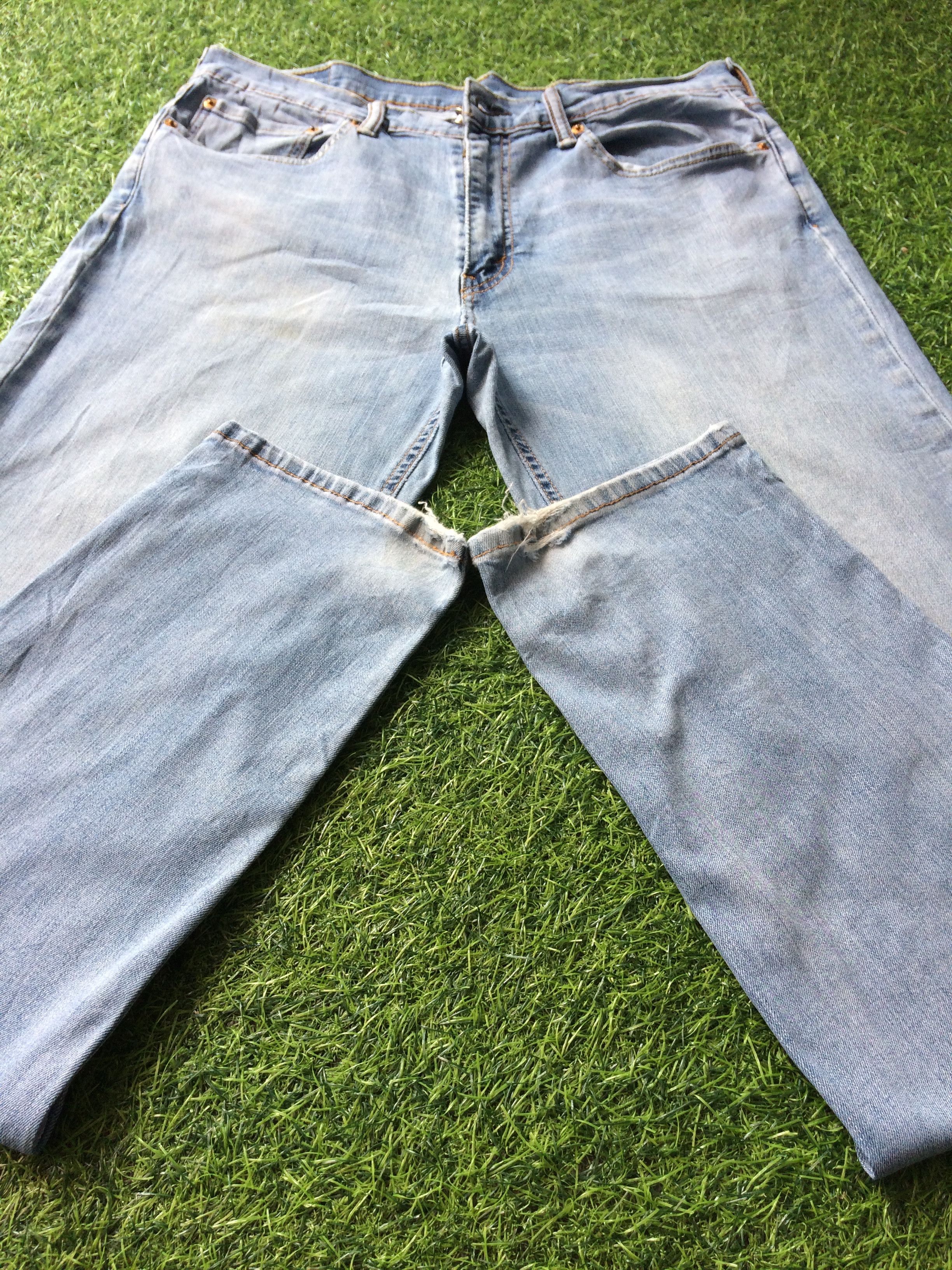 Levi's Vintage Distressed Levis 541 Jeans #B-674 Size US 32 / EU 48 - 5 Thumbnail