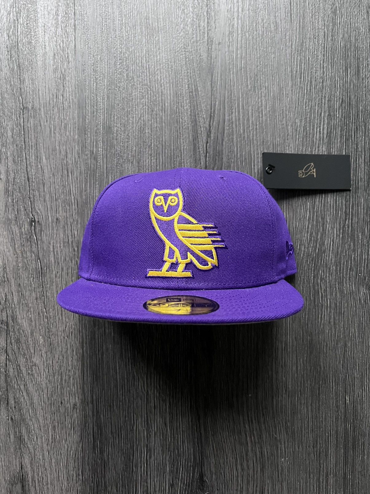 Ovo x NBA Lakers New Era 59FIFTY Fitted Hat Purple