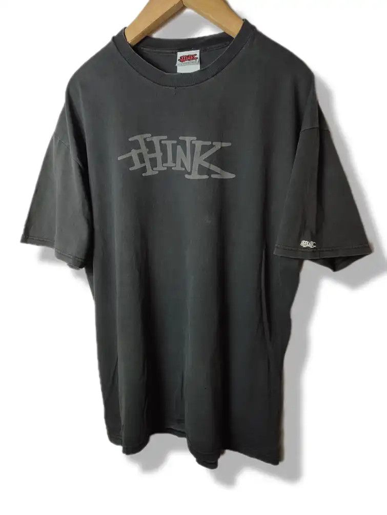 Think Skateboards Think Skateboard Reflective logo t shirt Size US XL / EU 56 / 4 - 2 Thumbnail