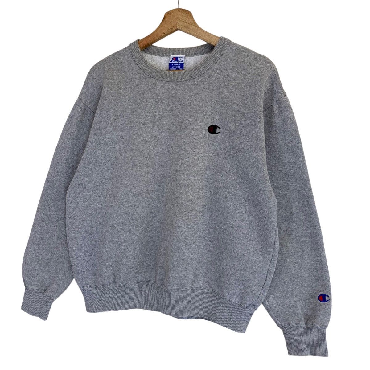 Champion Vintage Champion Small Logo Printed Crewneck Sweatshirt Size US S / EU 44-46 / 1 - 3 Thumbnail