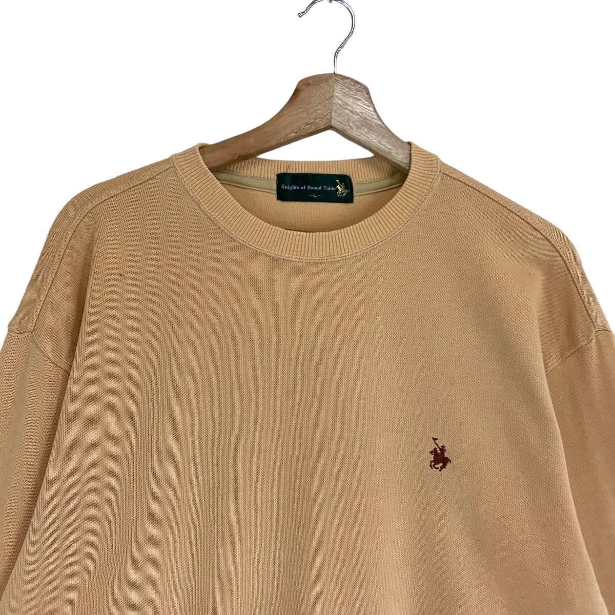 Beverly Hills Polo Club × U.S. Polo Assn. × Vintage Vintage Knight of Round Table Small Logo Crewneck Sweatshirt Size US M / EU 48-50 / 2 - 4 Thumbnail