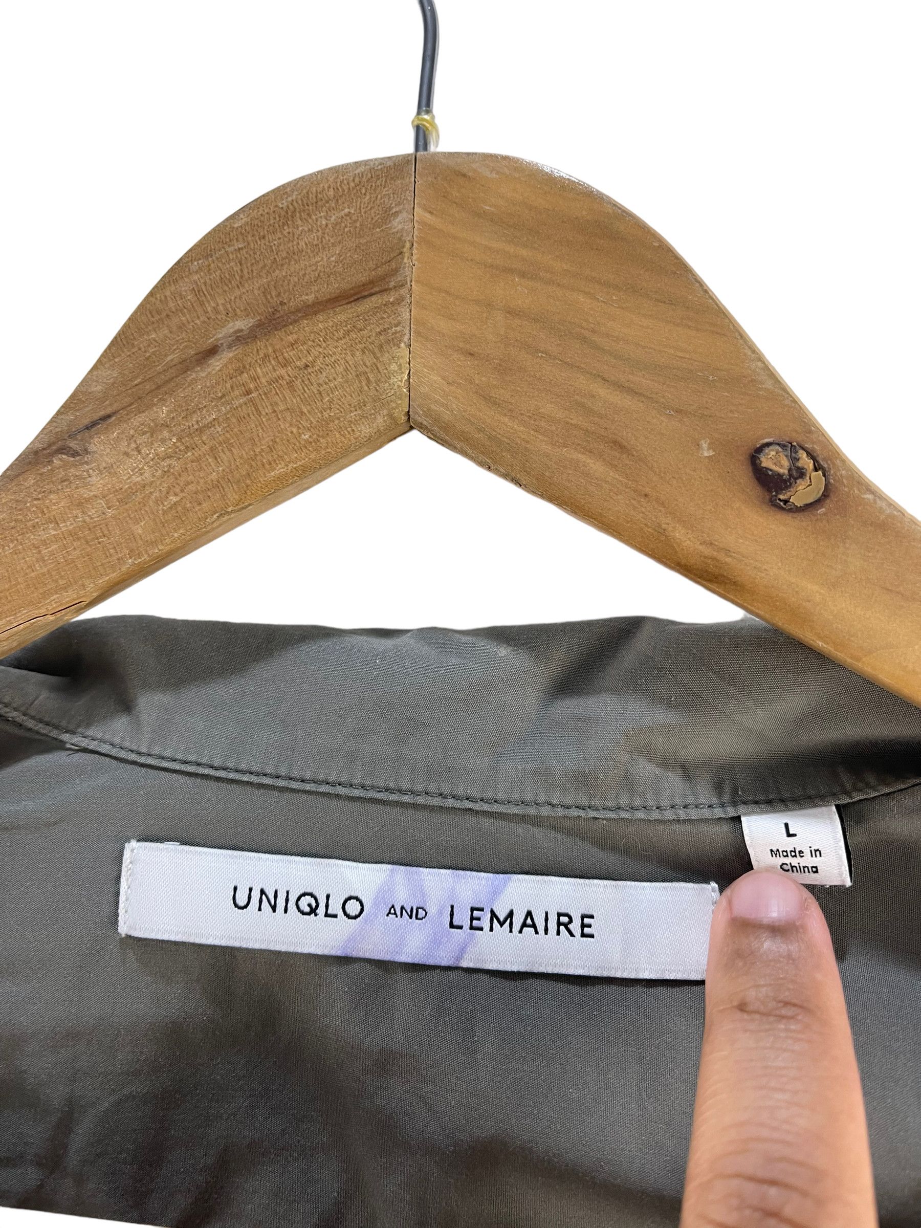 Lemaire × Uniqlo Uniqlo And Lemaire Long Sleeve Shirt Size US S / EU 44-46 / 1 - 8 Thumbnail