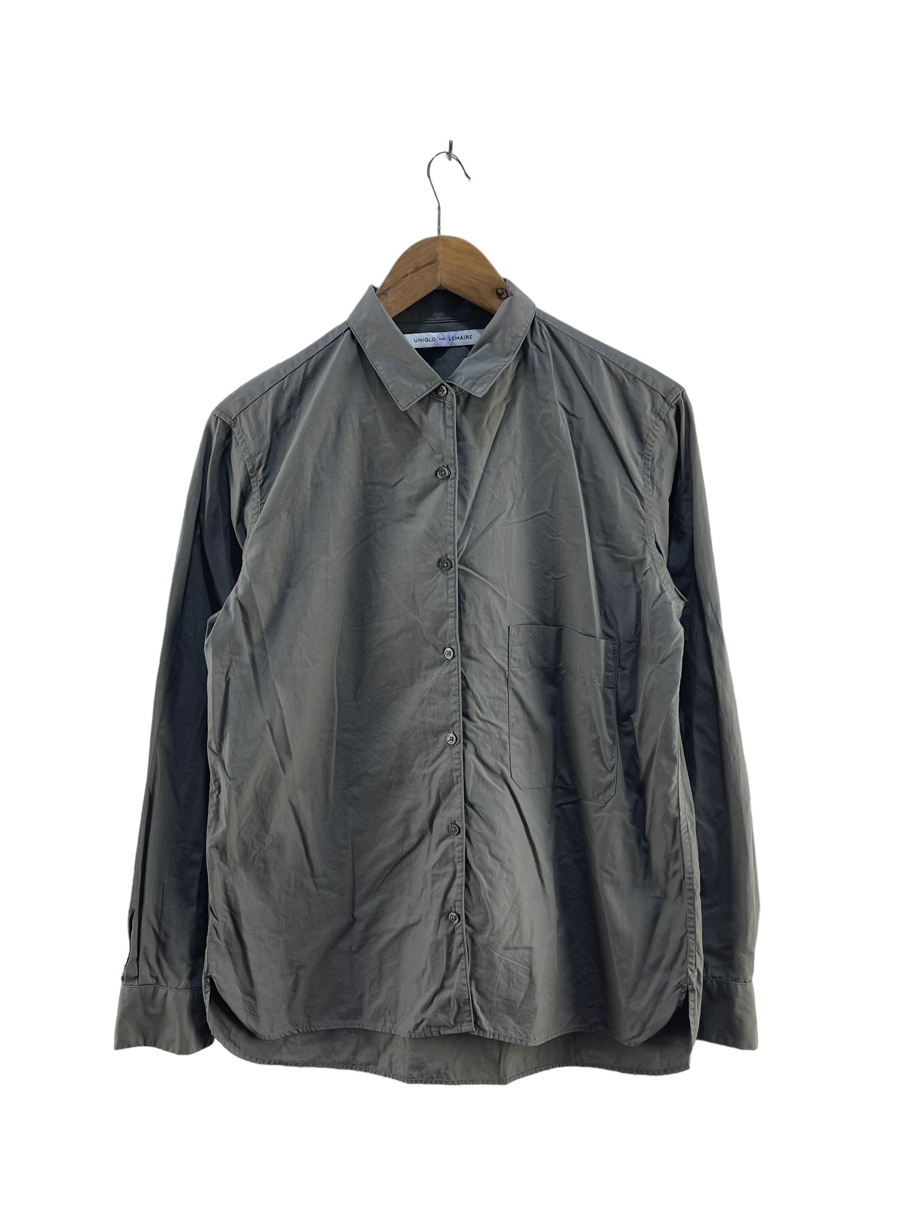 Lemaire × Uniqlo Uniqlo And Lemaire Long Sleeve Shirt Size US S / EU 44-46 / 1 - 1 Thumbnail