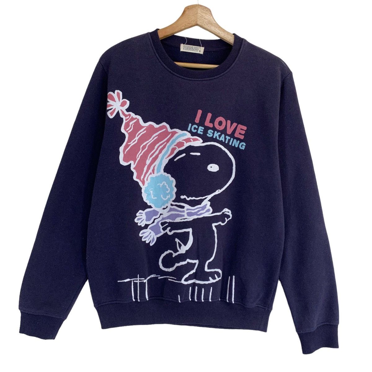 Peanuts × Vintage Vintage 90s Peanuts Big Logo Crewneck Sweatshirt Size M Size US M / EU 48-50 / 2 - 1 Thumbnail
