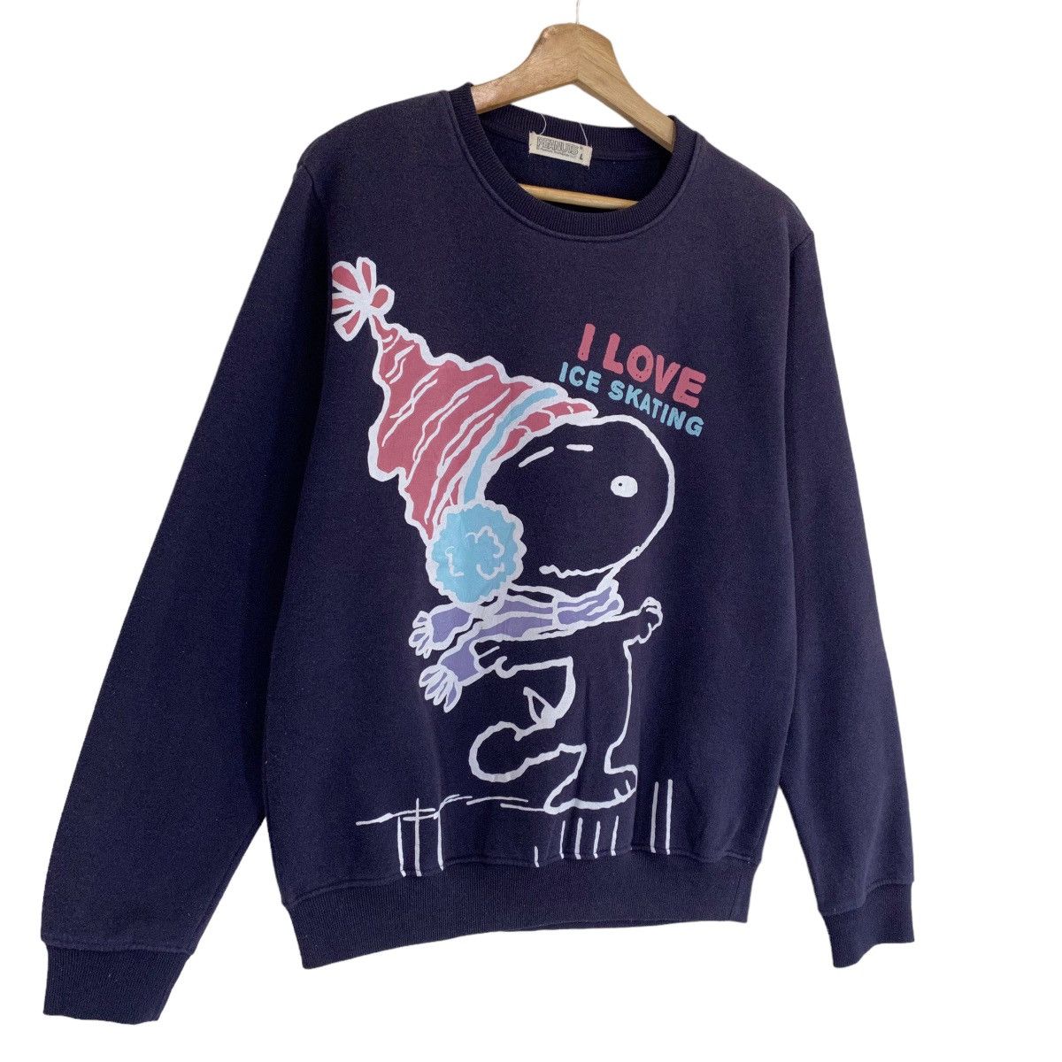 Peanuts × Vintage Vintage 90s Peanuts Big Logo Crewneck Sweatshirt Size M Size US M / EU 48-50 / 2 - 2 Thumbnail