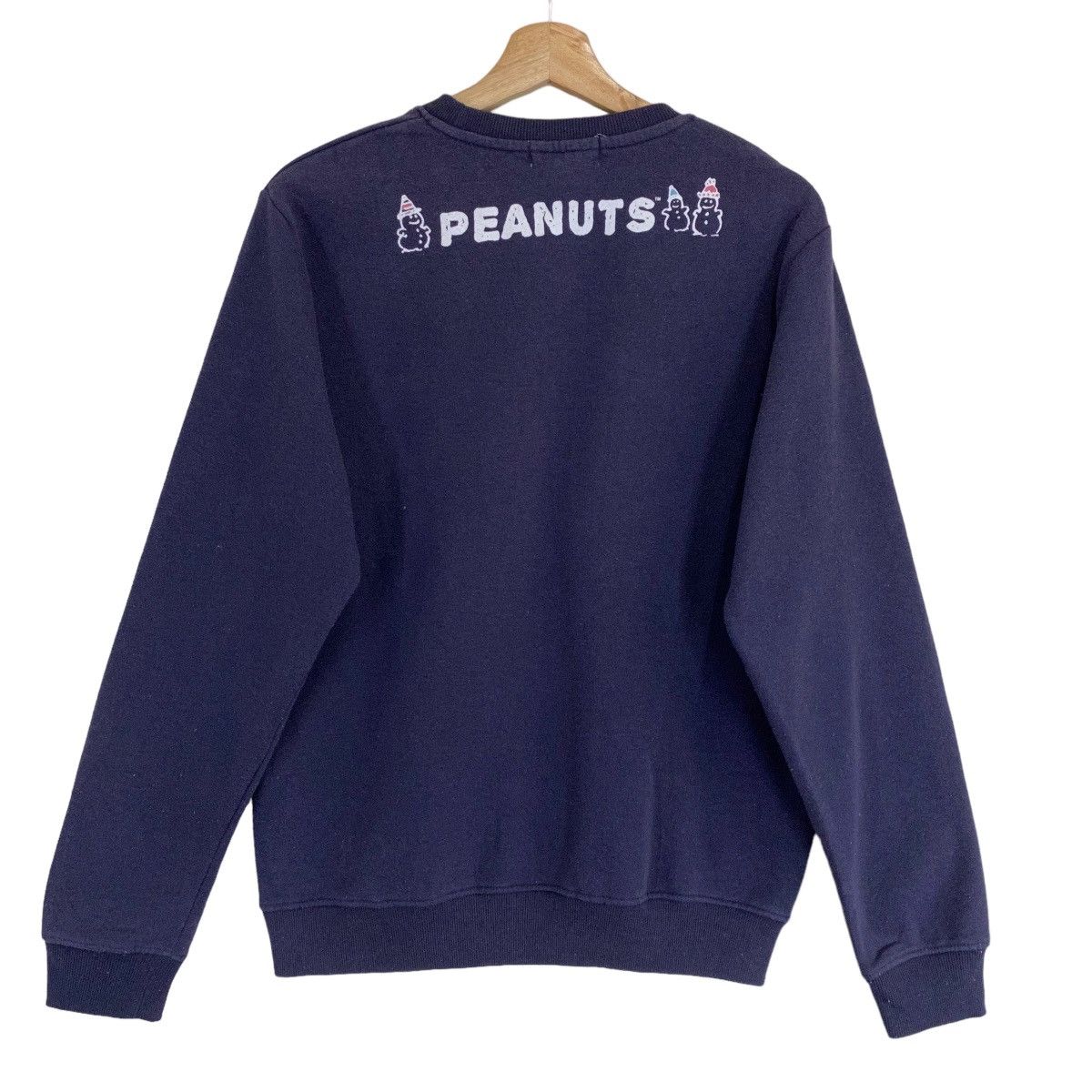 Peanuts × Vintage Vintage 90s Peanuts Big Logo Crewneck Sweatshirt Size M Size US M / EU 48-50 / 2 - 7 Thumbnail