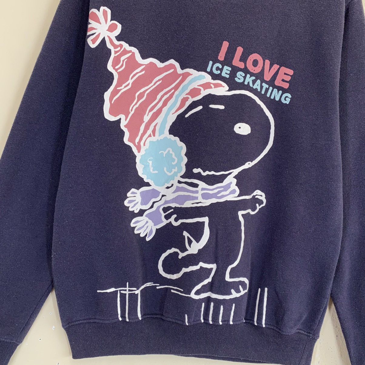 Peanuts × Vintage Vintage 90s Peanuts Big Logo Crewneck Sweatshirt Size M Size US M / EU 48-50 / 2 - 5 Thumbnail