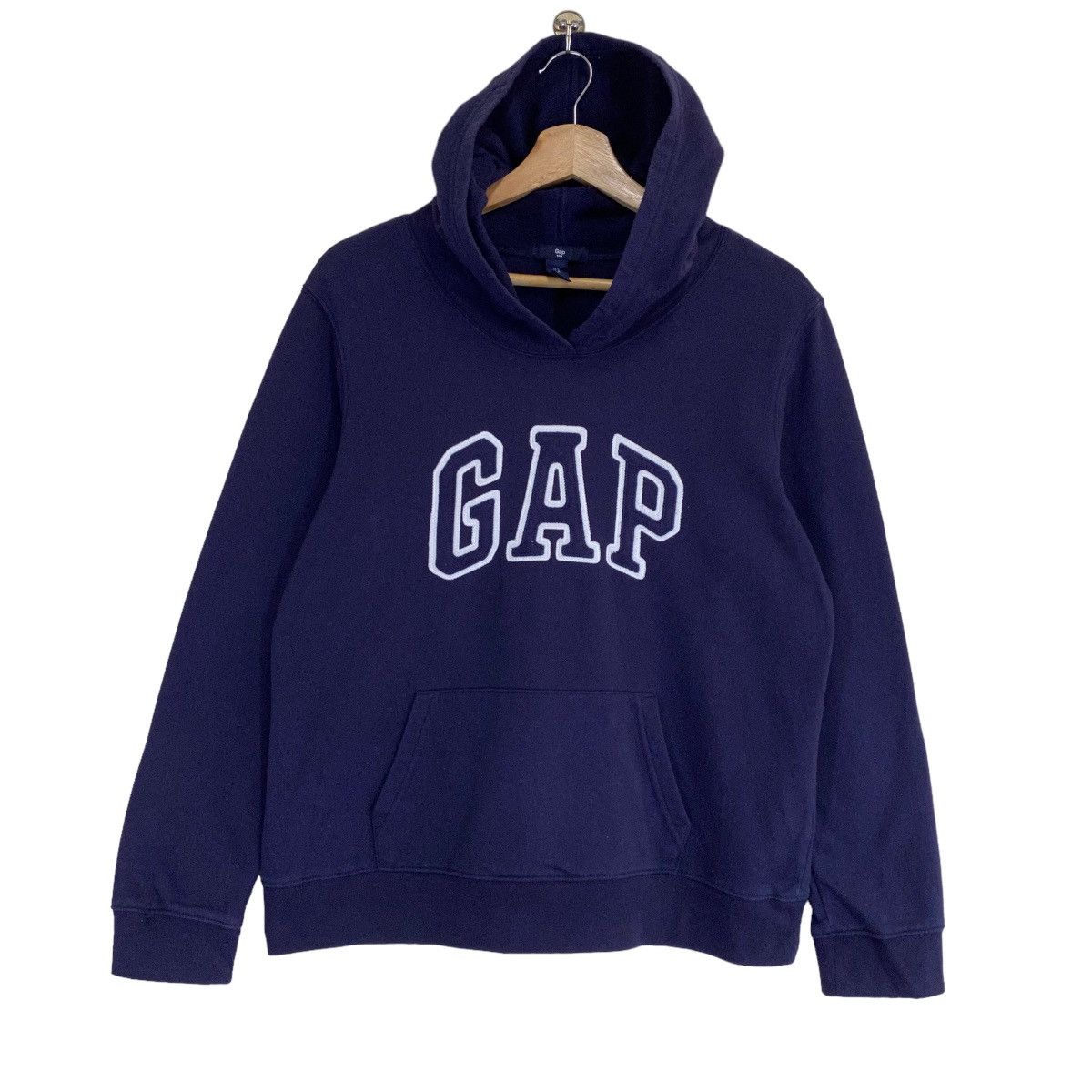 Gap × Vintage Vintage GAP Big Logo Crewneck Hoodies Size S Size US S / EU 44-46 / 1 - 1 Thumbnail