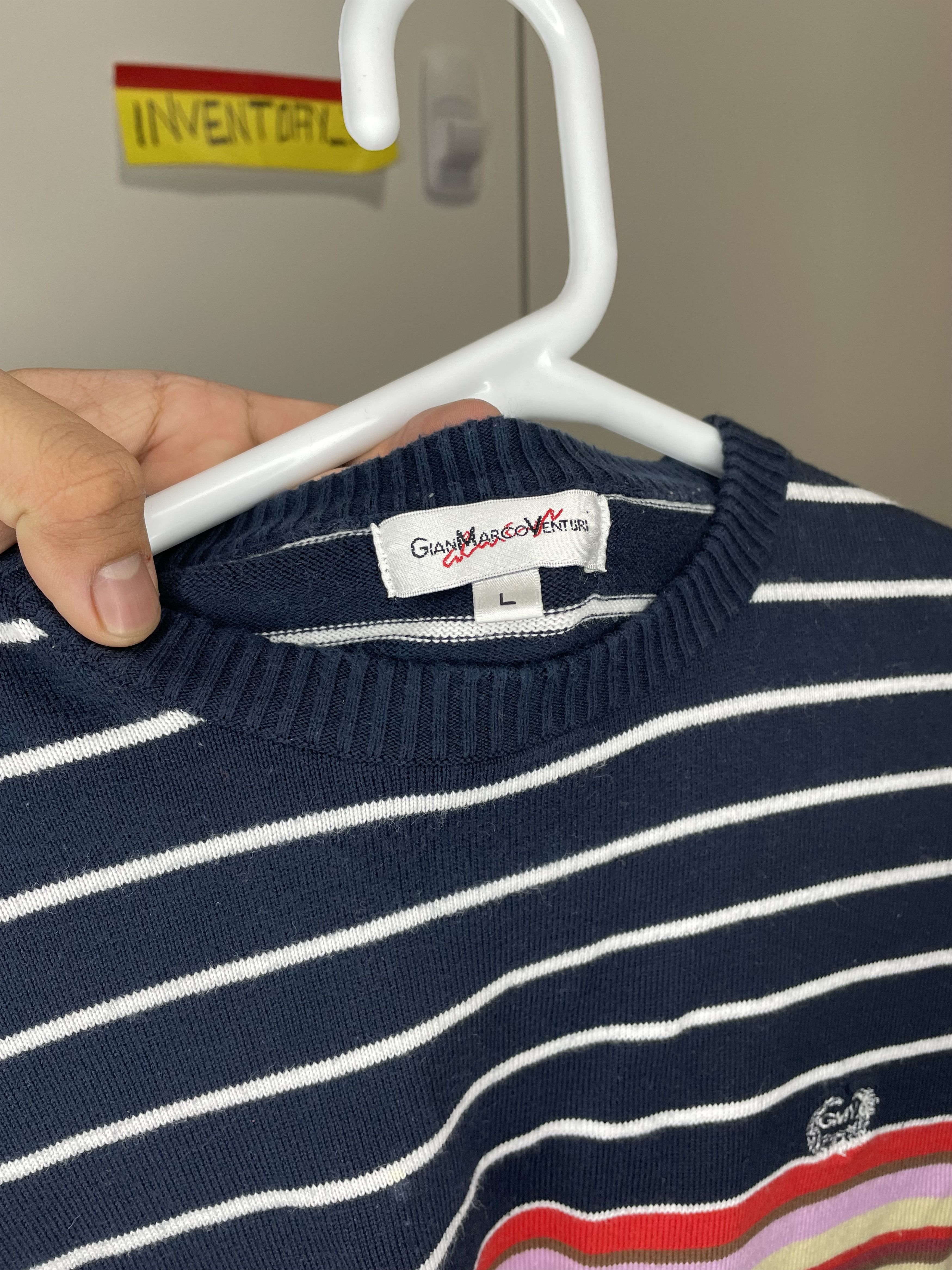 GianMarco Venturi GMV Knitted Crewnexk Size US L / EU 52-54 / 3 - 2 Thumbnail