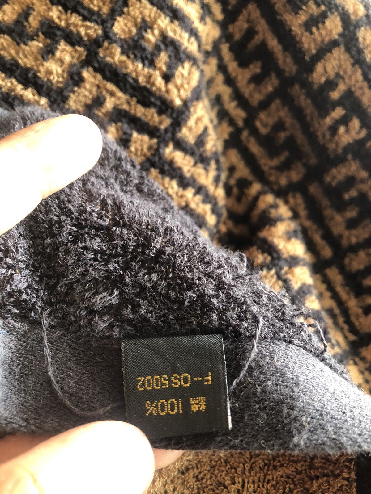 Fendi × Vintage towel fendi monogram Size ONE SIZE - 3 Thumbnail