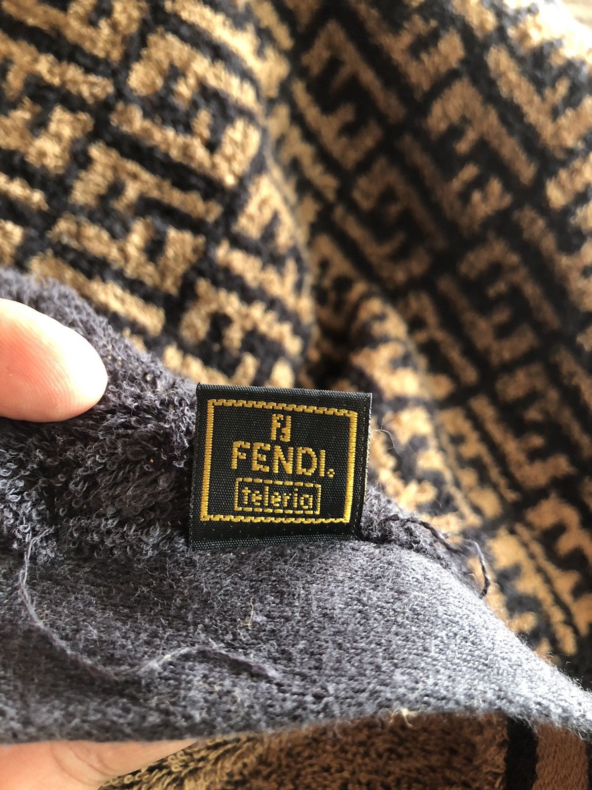 Fendi × Vintage towel fendi monogram Size ONE SIZE - 4 Thumbnail