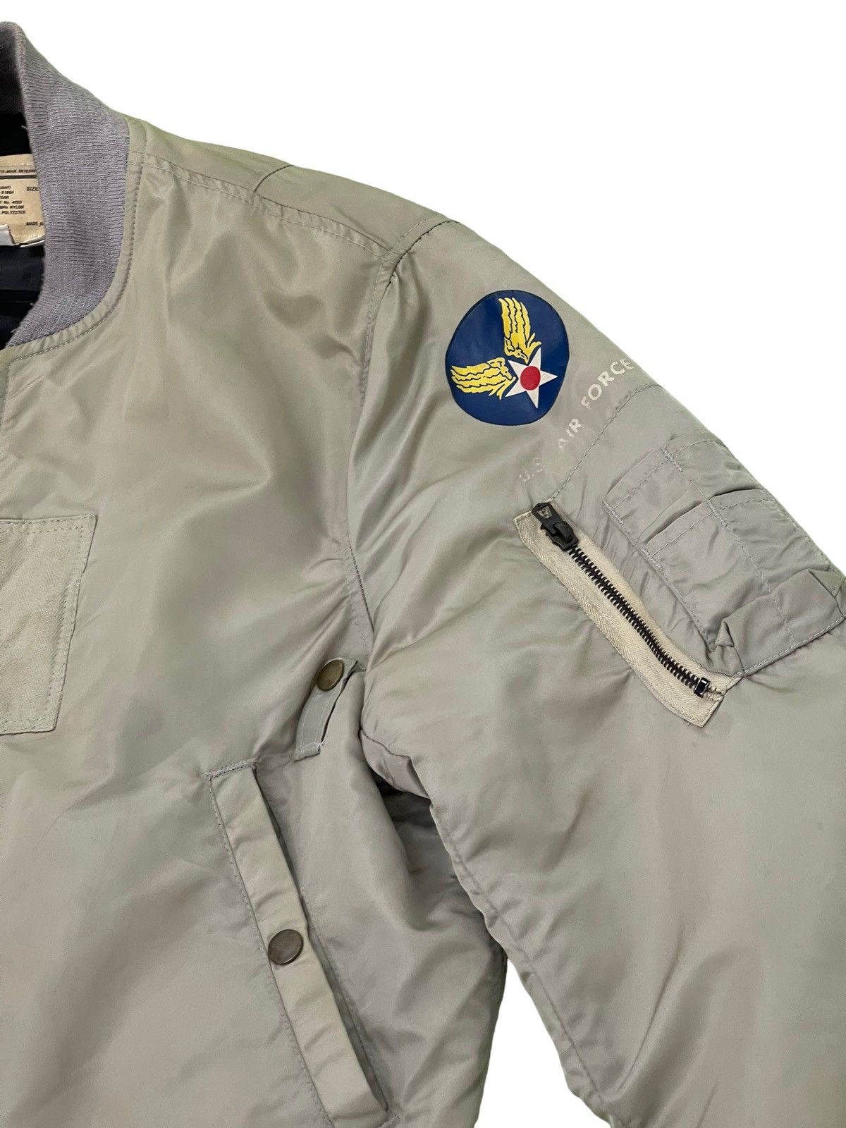 Other Vtg 80s GAME Sportswear USA MA-1 Jacket USAF 44🟩 Size US M / EU 48-50 / 2 - 6 Thumbnail