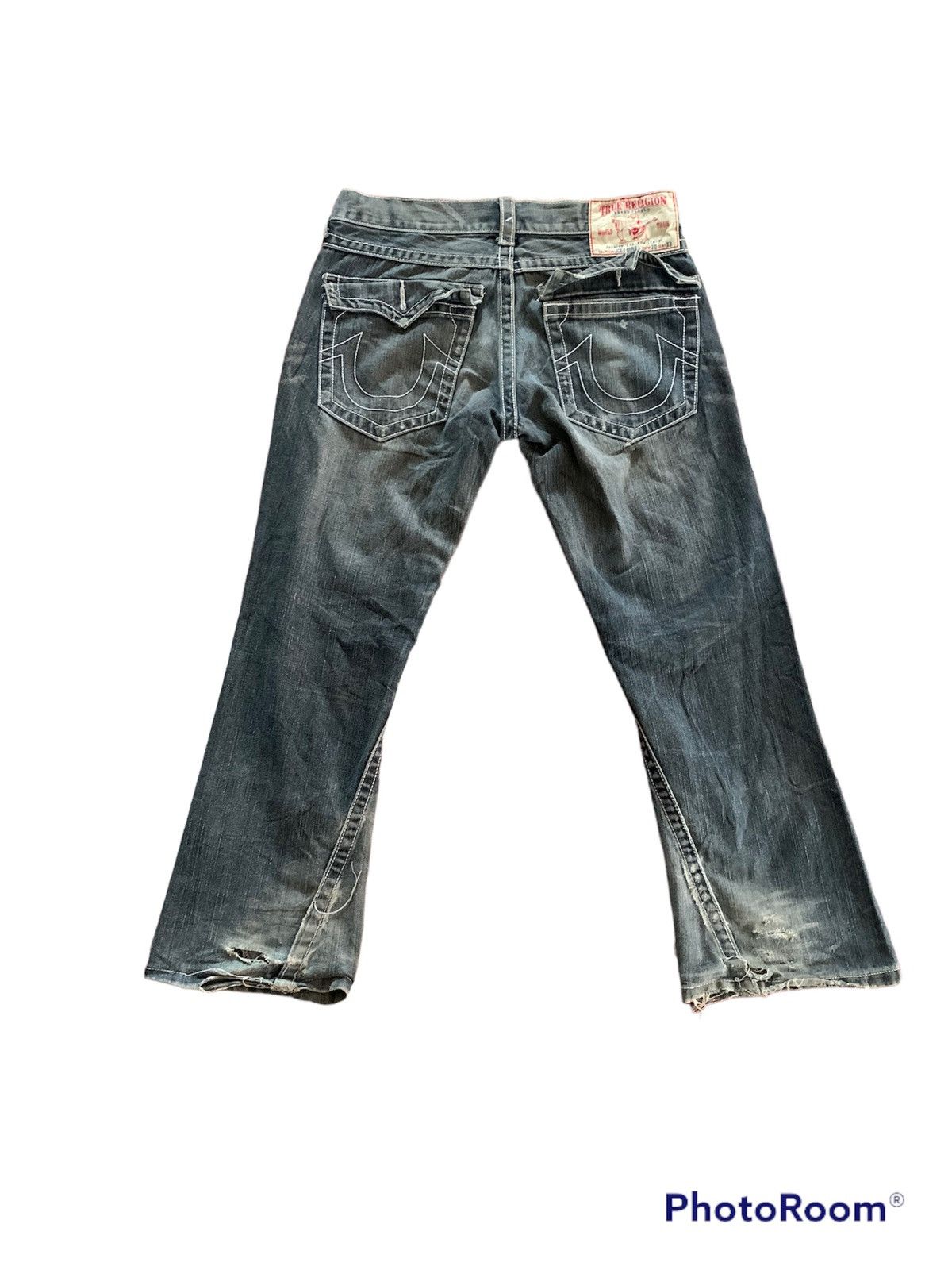 If Six Was Nine × Japanese Brand True Religion Distressed Denim Size US 30 / EU 46 - 1 Thumbnail