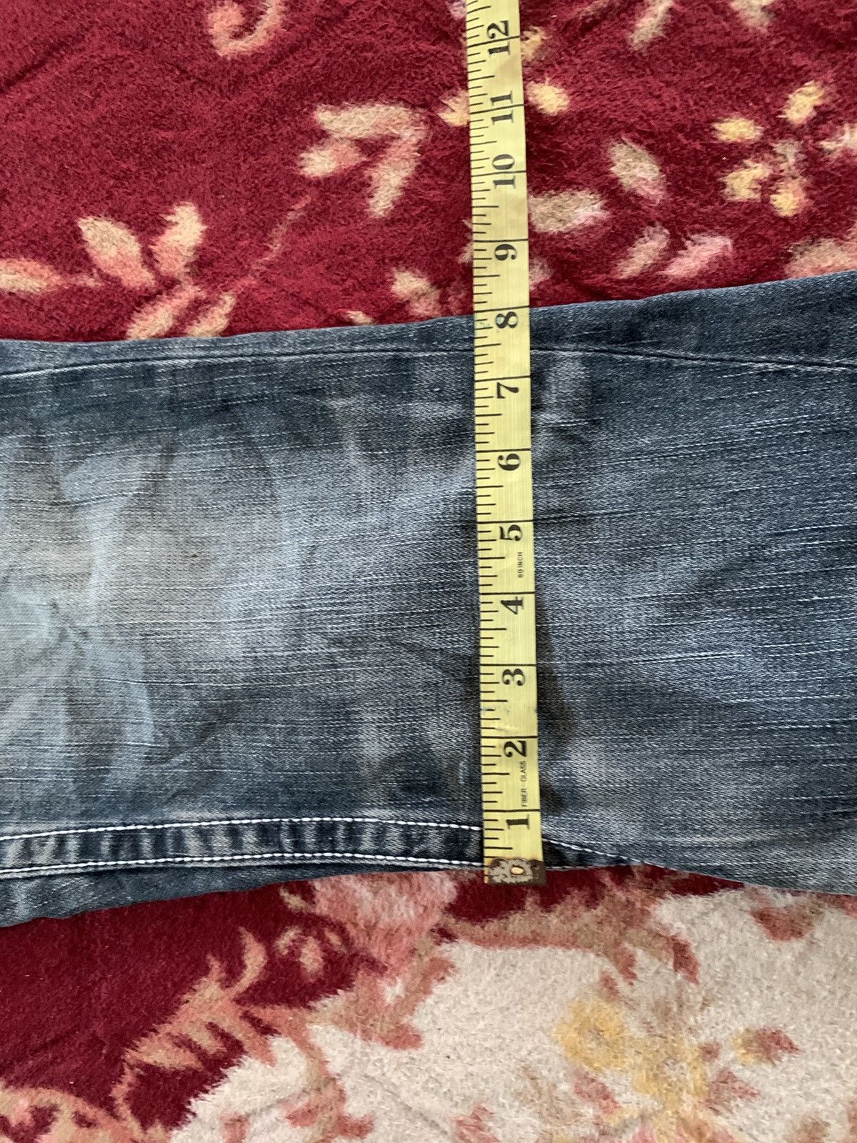 If Six Was Nine × Japanese Brand True Religion Distressed Denim Size US 30 / EU 46 - 9 Thumbnail