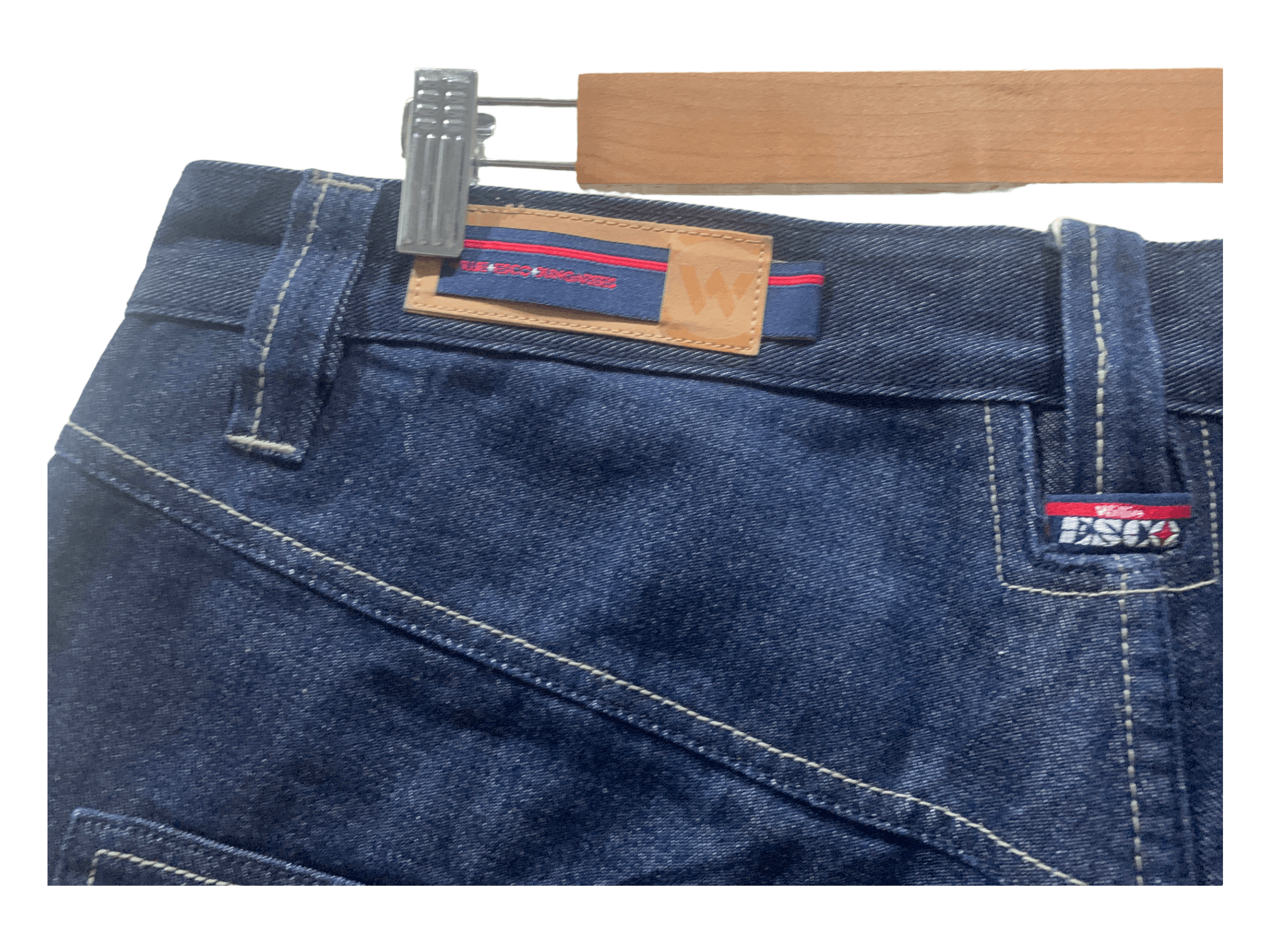 Japanese Brand Willie Esco Baggy Baker Pocket Denim Jeans Hip Hop Jeans Size US 36 / EU 52 - 6 Thumbnail