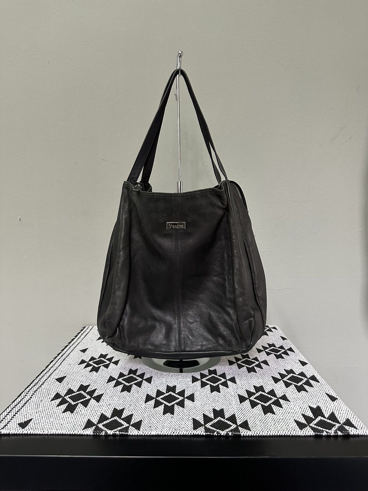 Yohji Yamamoto 90's Yohji Yamamoto Y’sacc Leather carry bag Size ONE SIZE - 11 Thumbnail