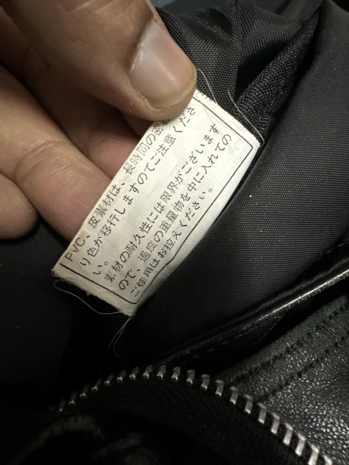 Yohji Yamamoto 90's Yohji Yamamoto Y’sacc Leather carry bag Size ONE SIZE - 15 Thumbnail