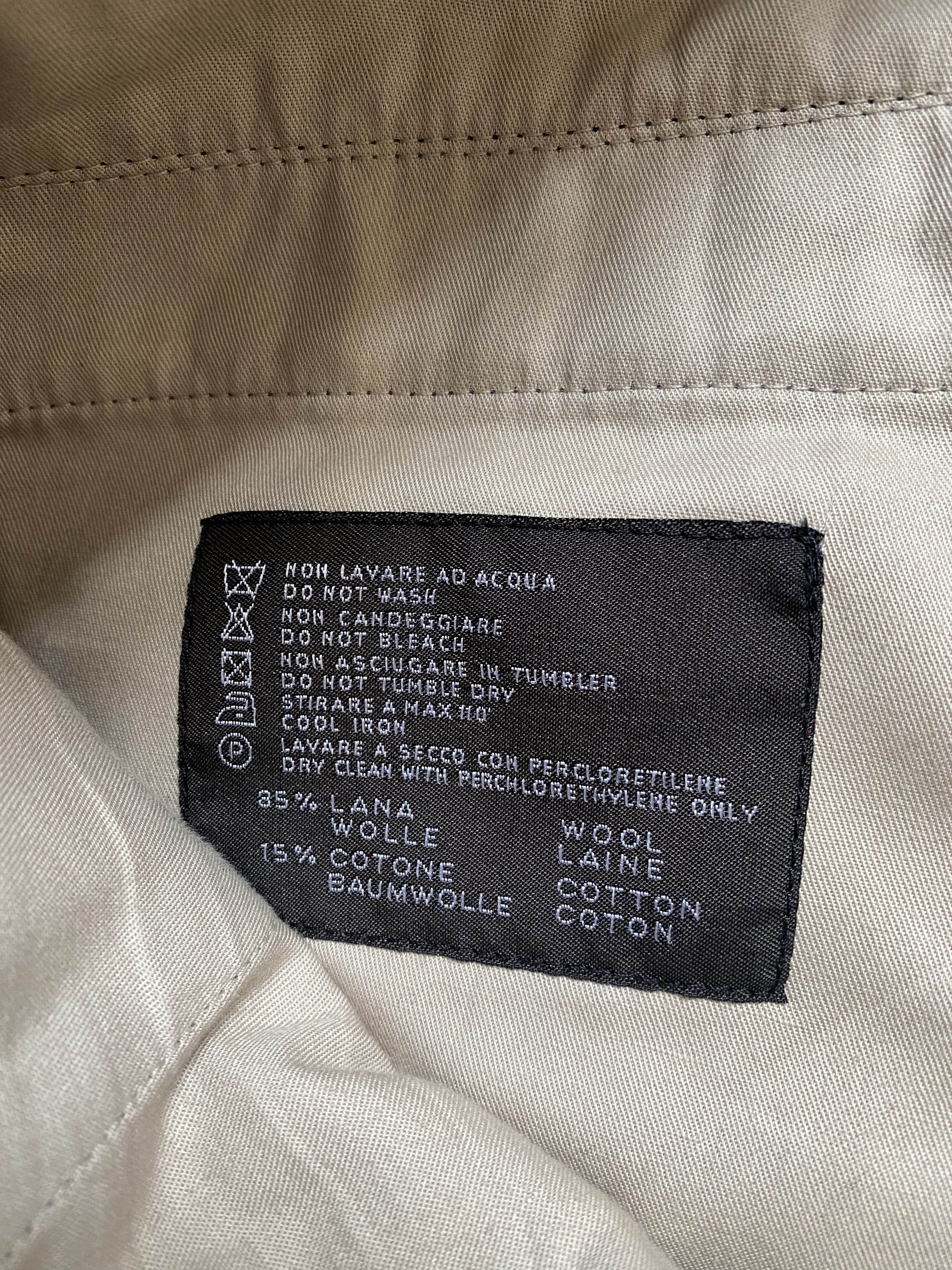 PT Torino Pt1 Pantaloni Torino Wool Pants Size 50 Size US 34 / EU 50 - 5 Thumbnail