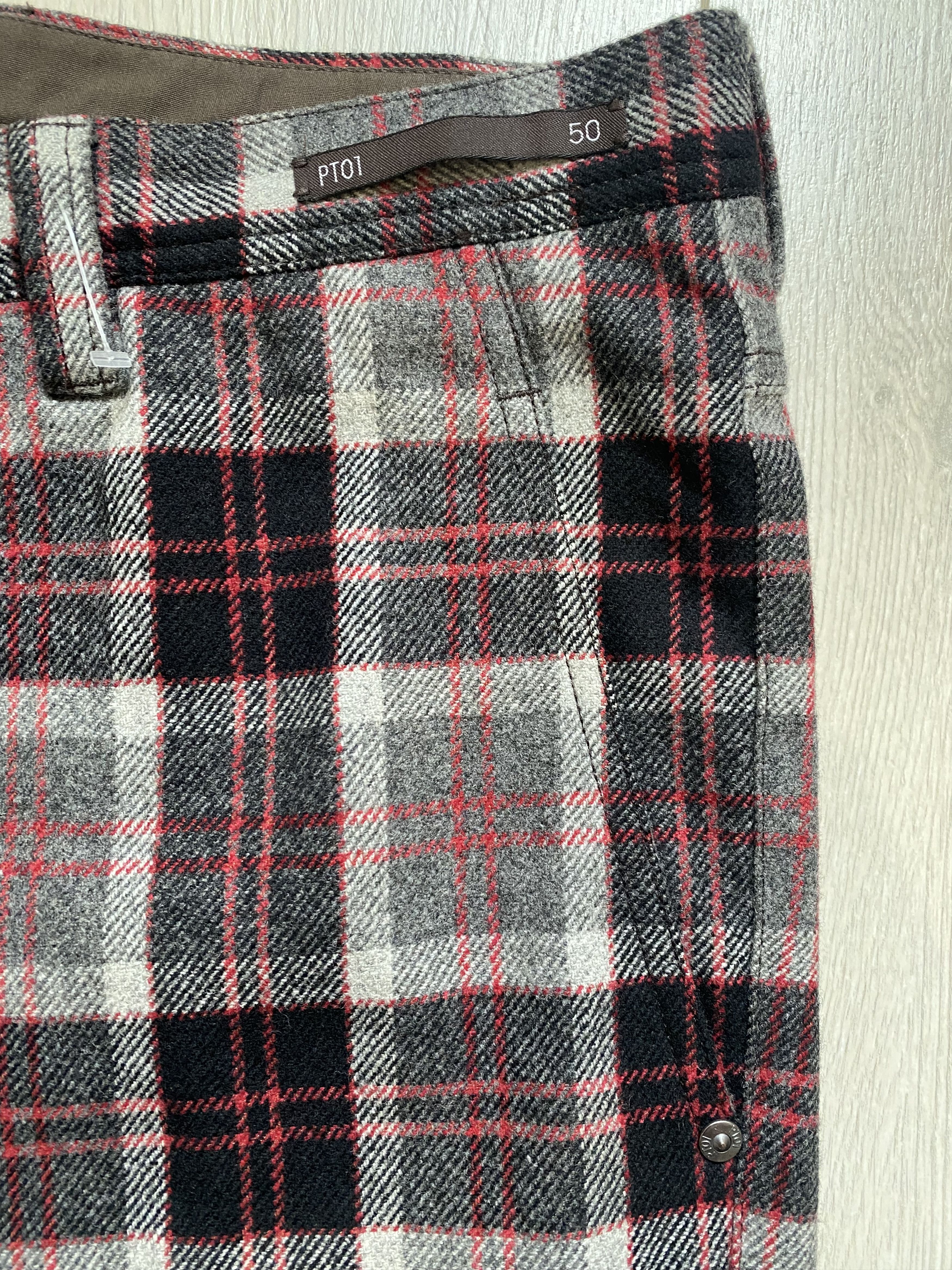 PT Torino Pt1 Pantaloni Torino Wool Pants Size 50 Size US 34 / EU 50 - 4 Thumbnail