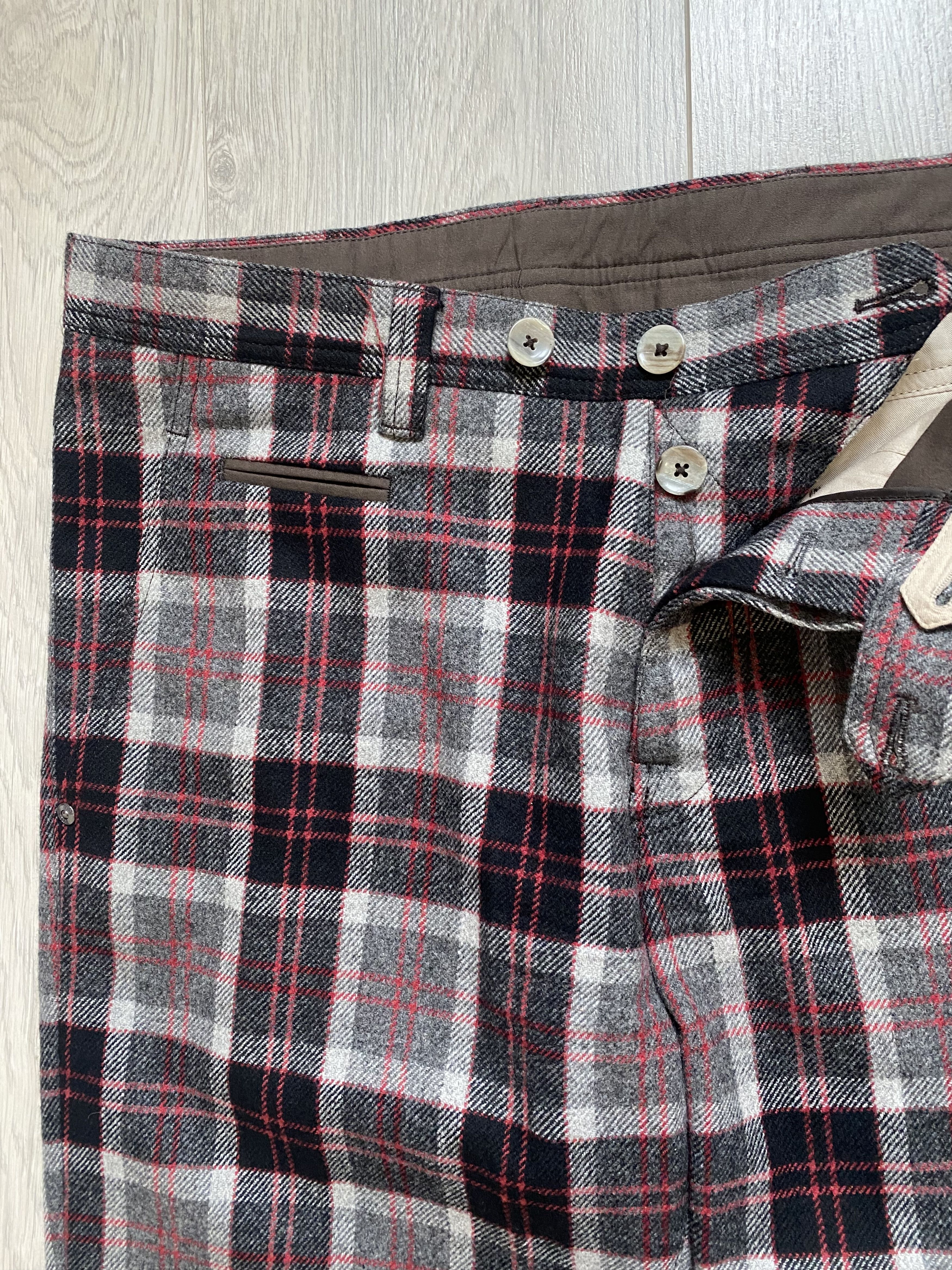 PT Torino Pt1 Pantaloni Torino Wool Pants Size 50 Size US 34 / EU 50 - 3 Thumbnail