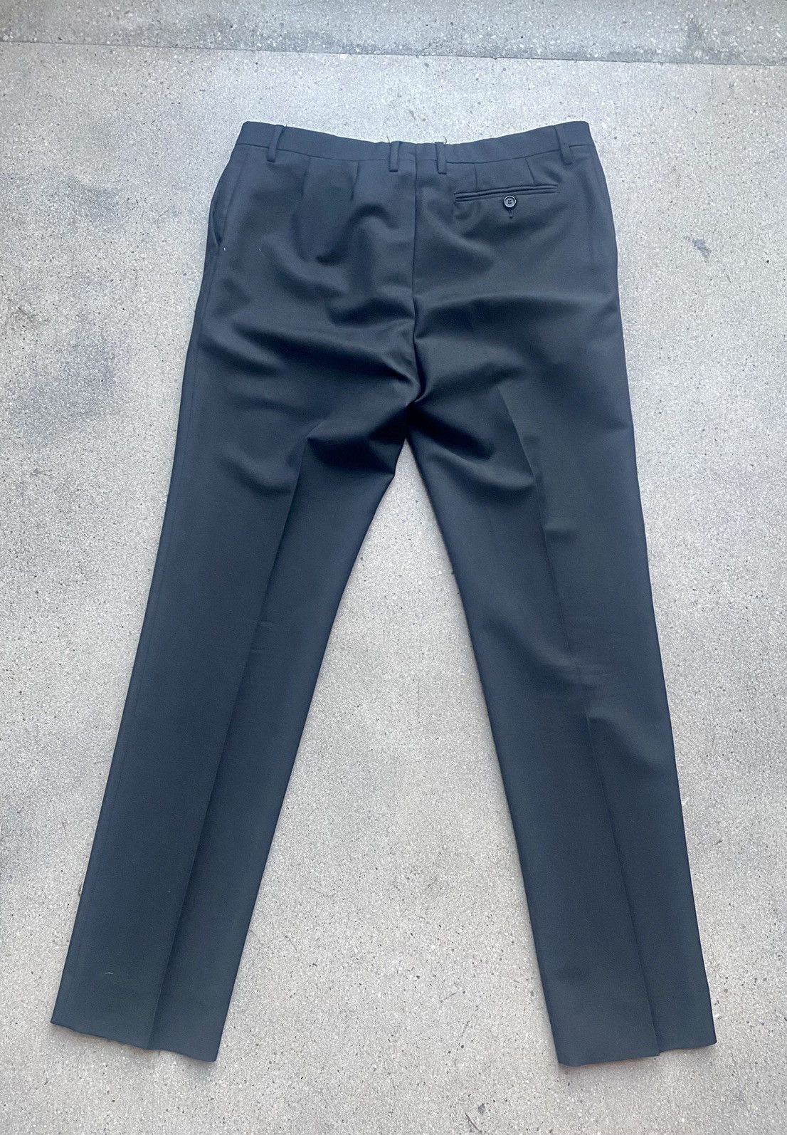 Raf Simons $778 Minimal Luxe Tropical Wool/Mohair Pants sz 52 Size US 34 / EU 50 - 5 Thumbnail