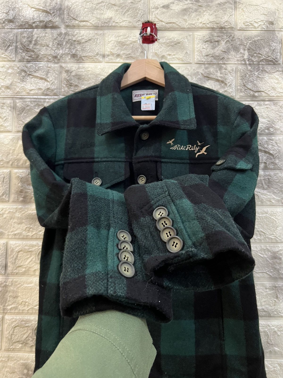 Japanese Brand × Vintage Vintage Rice Rily Tartan Jacket Size US M / EU 48-50 / 2 - 6 Thumbnail