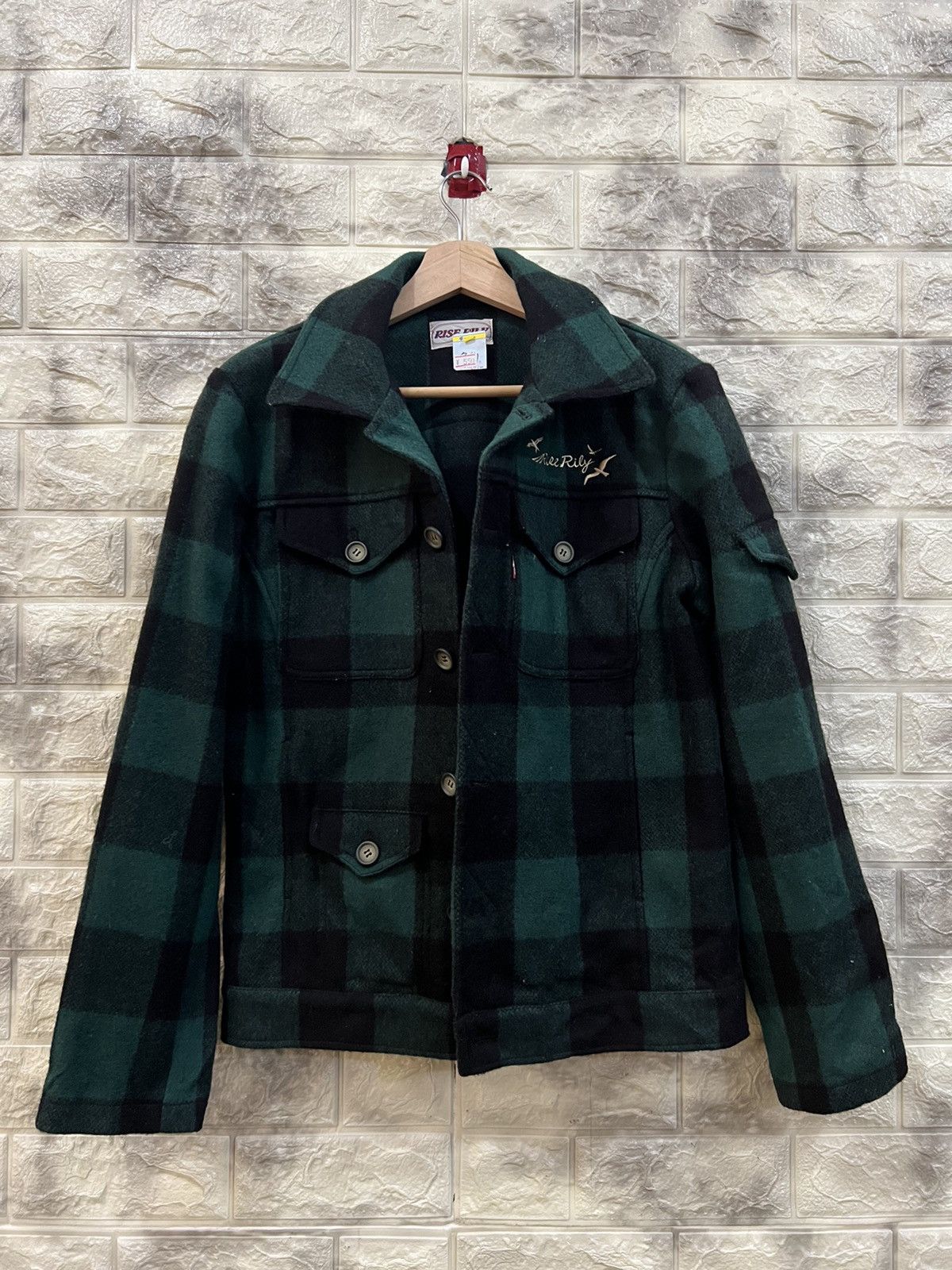 Japanese Brand × Vintage Vintage Rice Rily Tartan Jacket Size US M / EU 48-50 / 2 - 7 Thumbnail